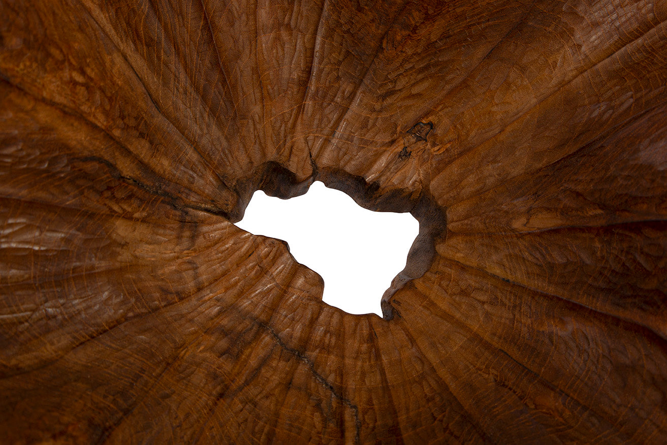 Marisol Carved Wood Bowl
