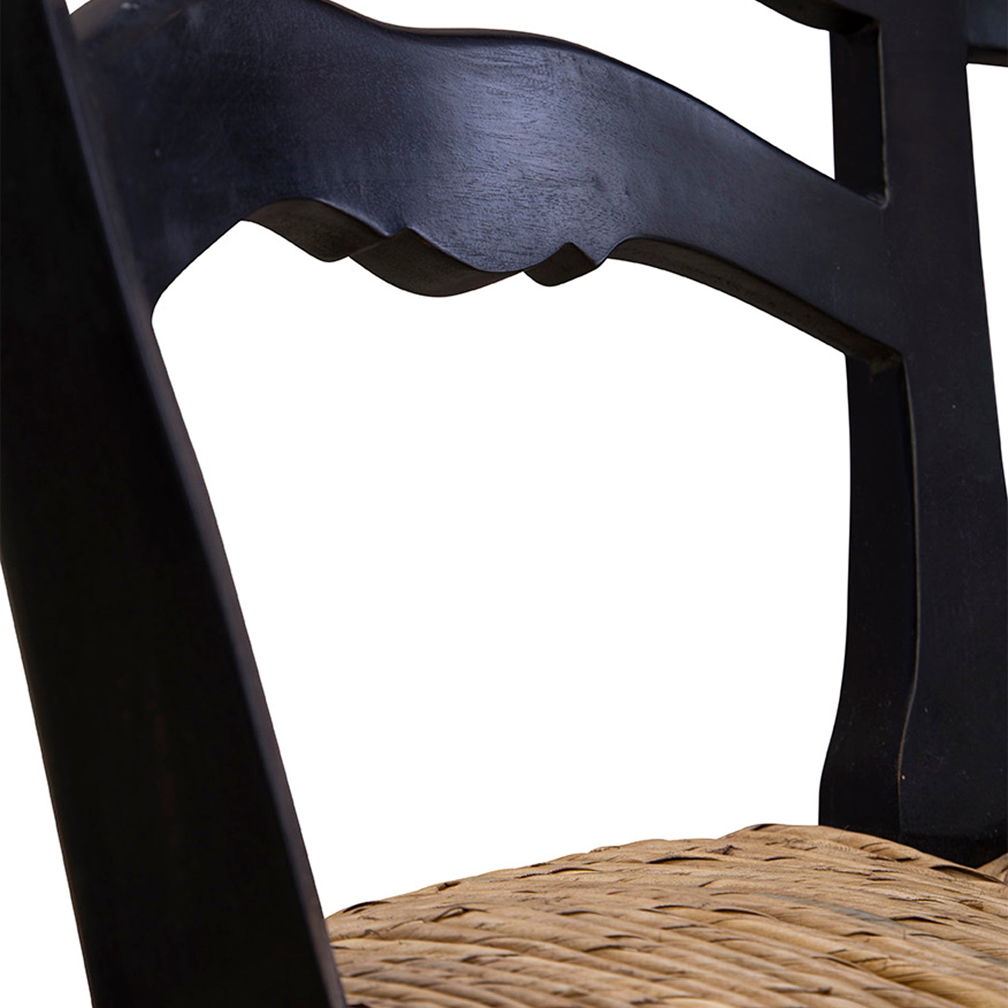 Wickers Rush Seat Armchair