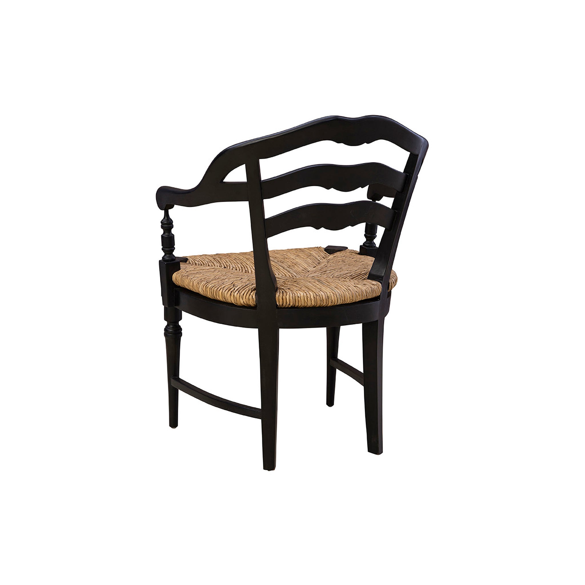 Wickers Rush Seat Armchair