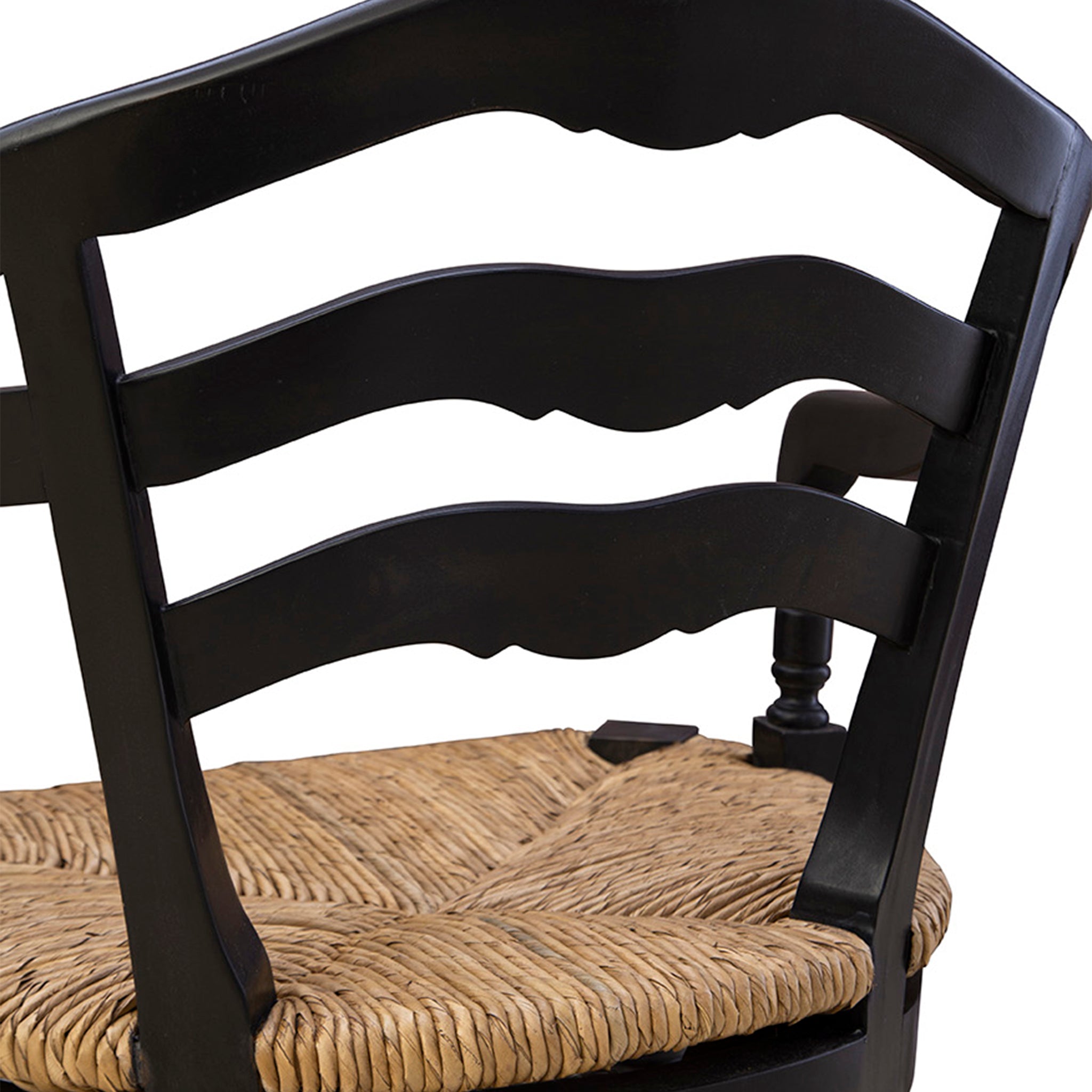 Wickers Rush Seat Armchair