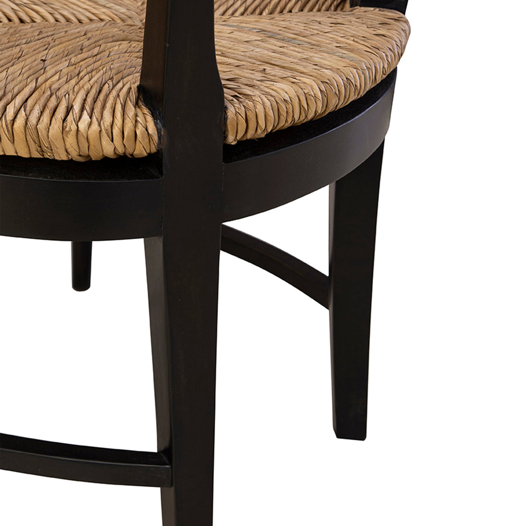 Wickers Rush Seat Armchair