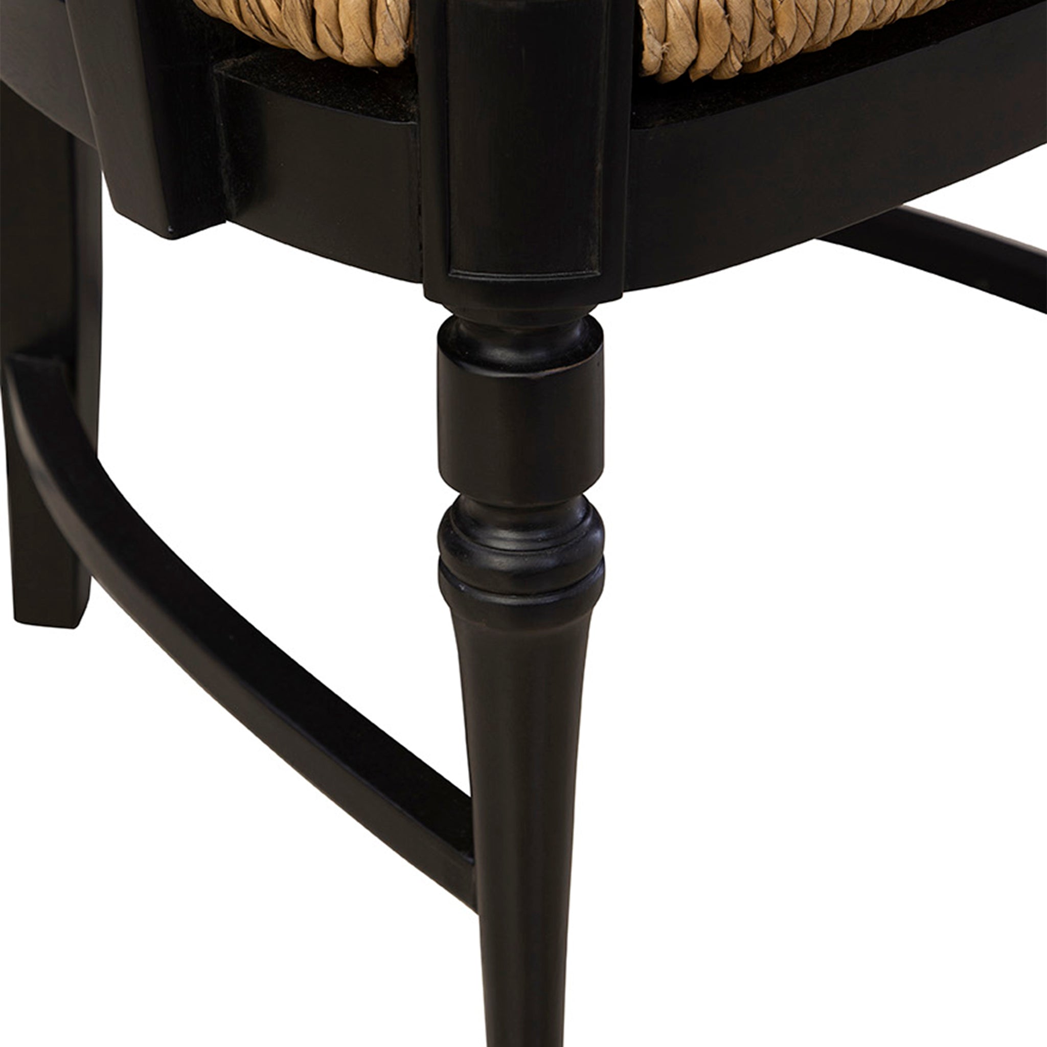 Wickers Rush Seat Armchair