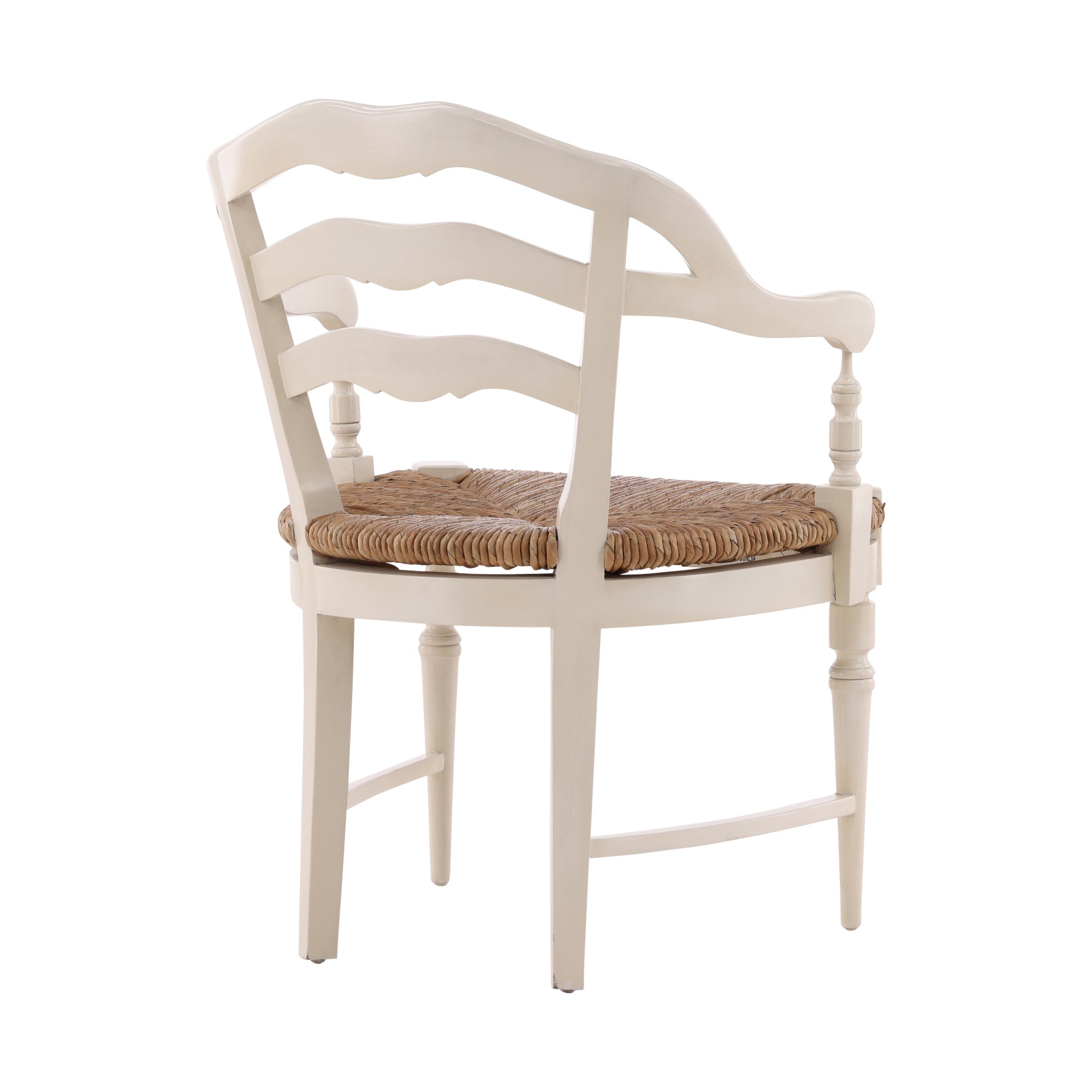 Wickers Rush Seat Armchair