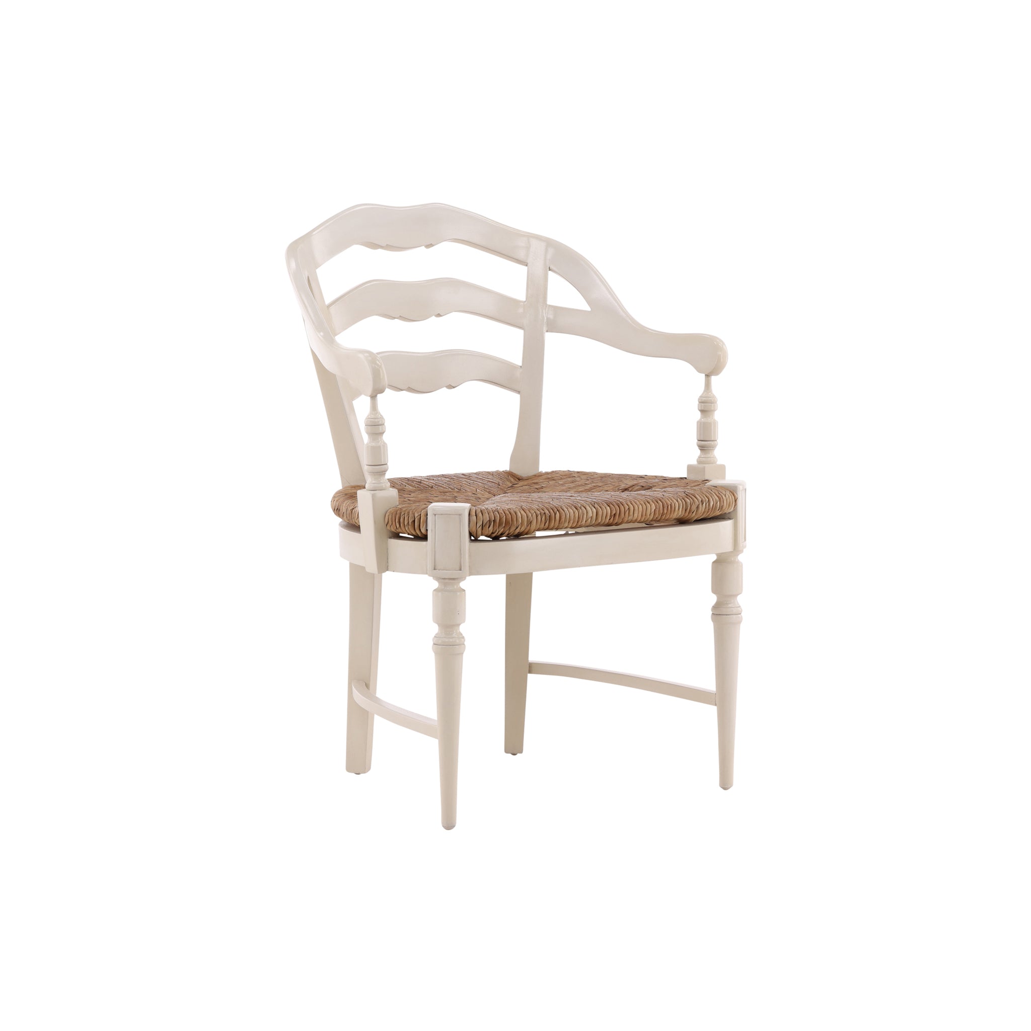Wickers Rush Seat Armchair