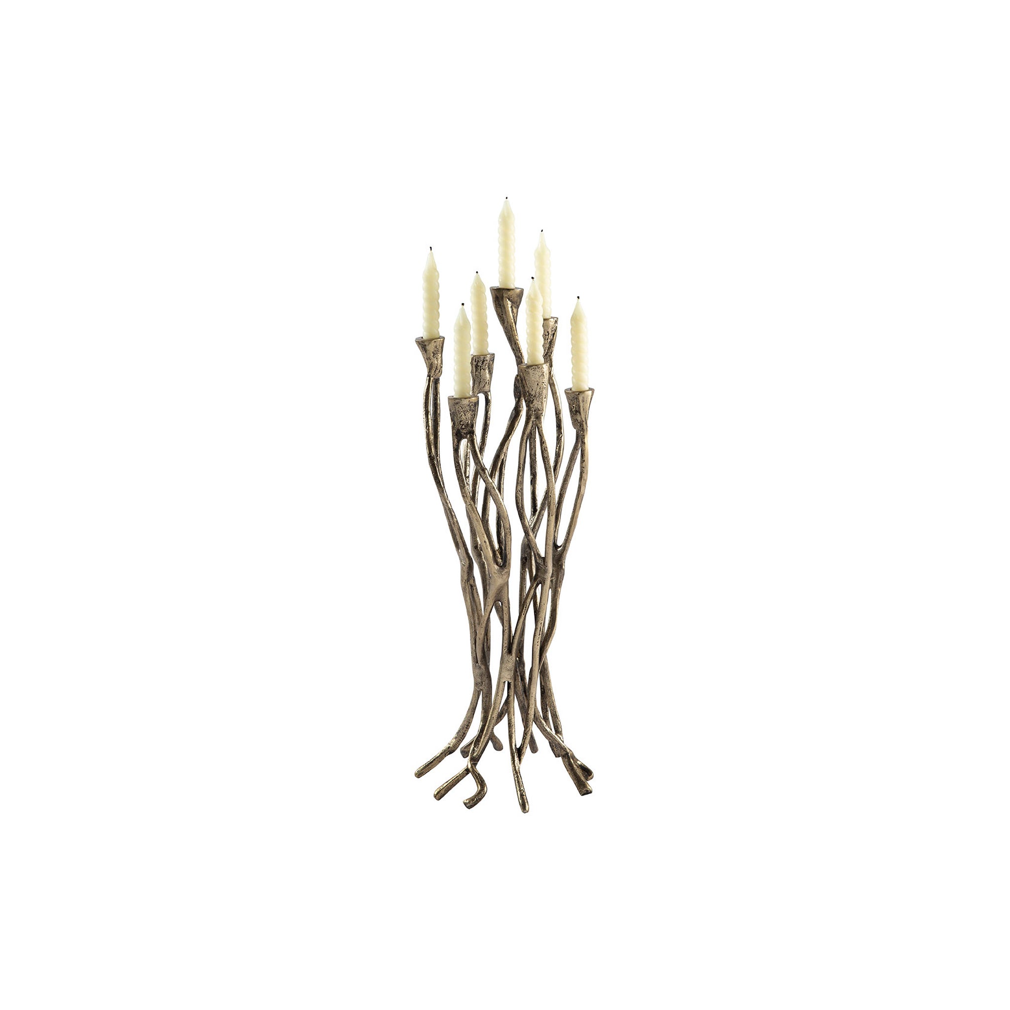 Materano Branch Brass Candelabra