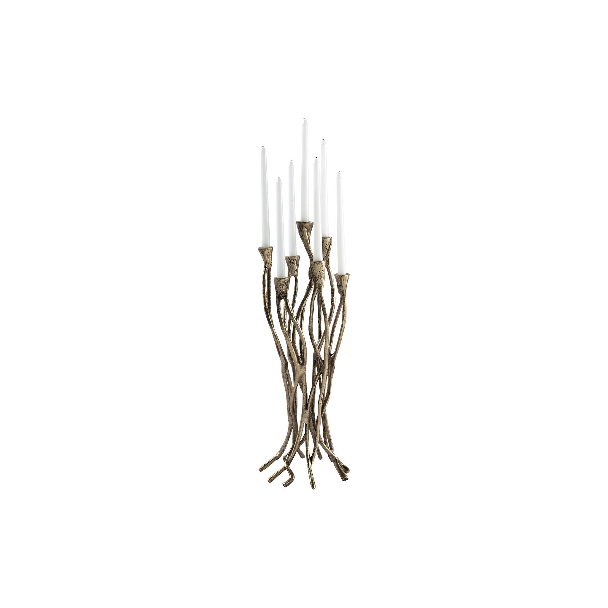 Materano Branch Brass Candelabra