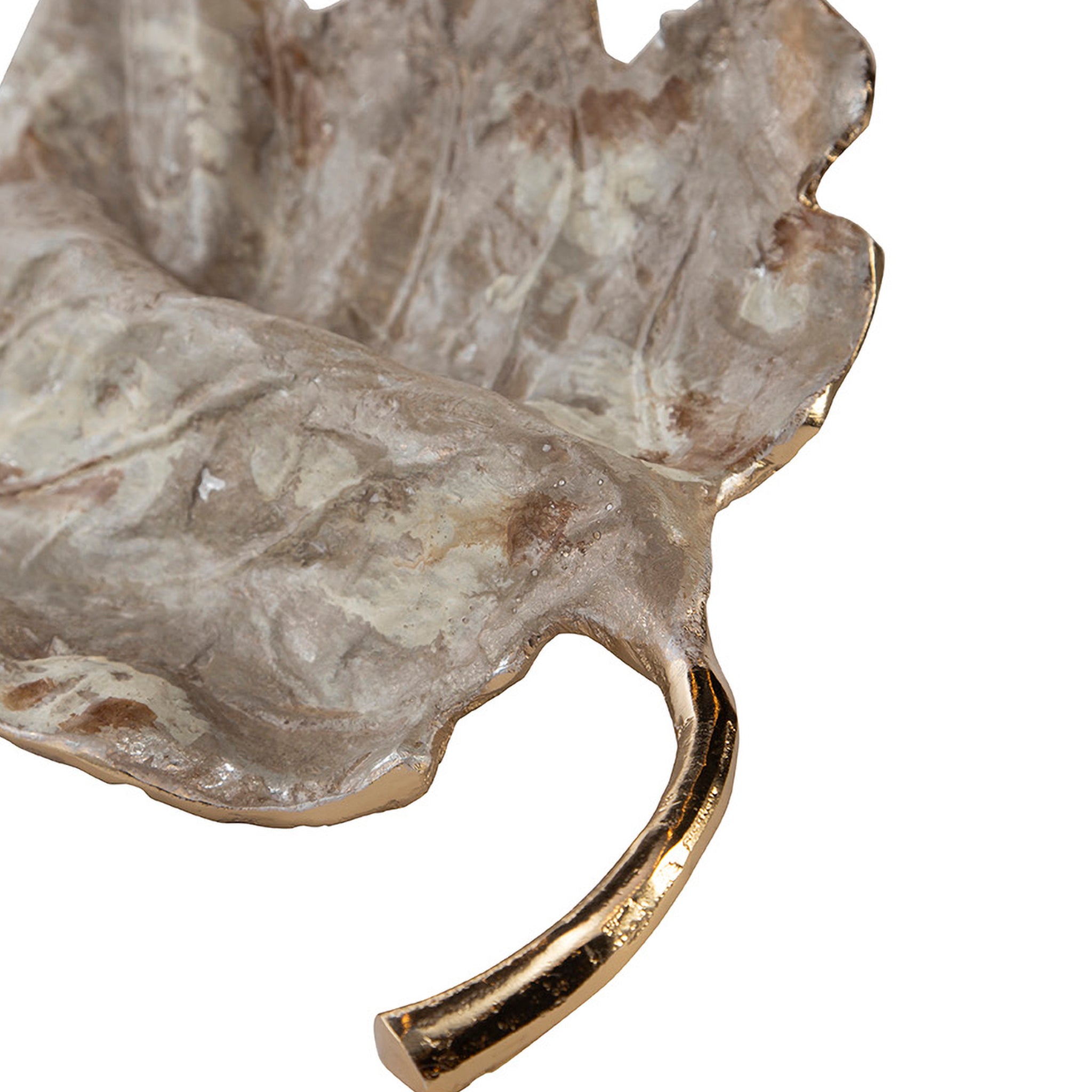 Altavilla Leaf Brass Bowl