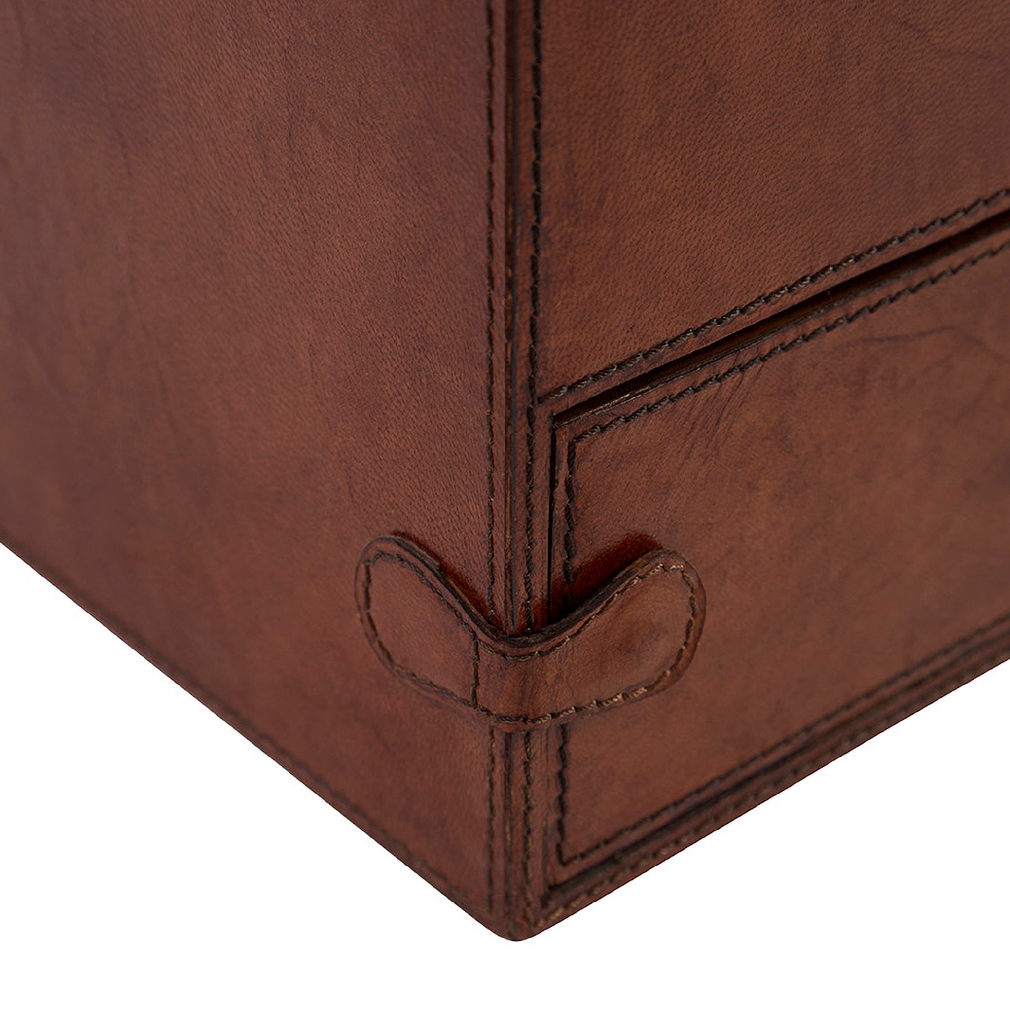 Cassian Leather Storage Trunk