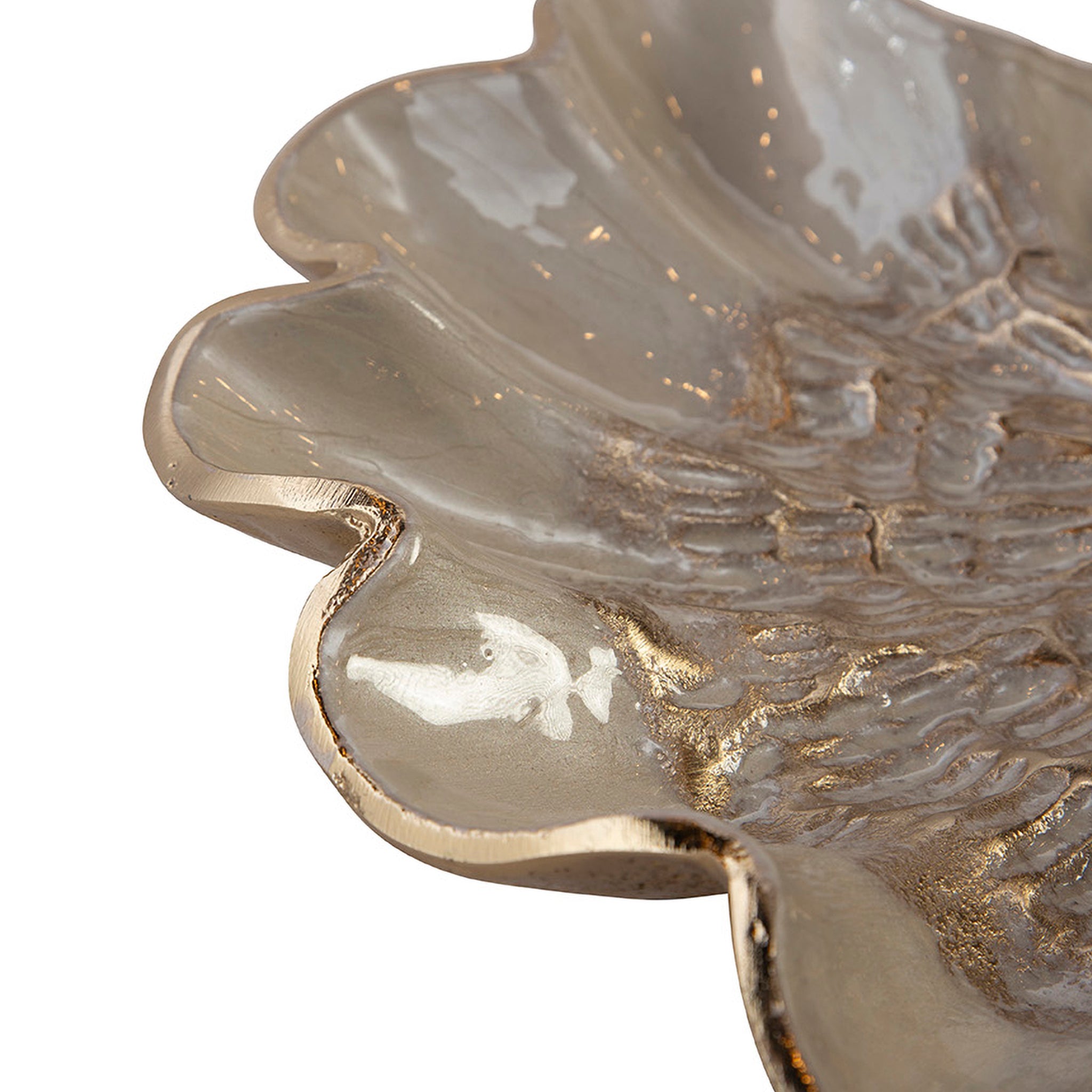 Varella Textured Ceramic Trays, Set of 2