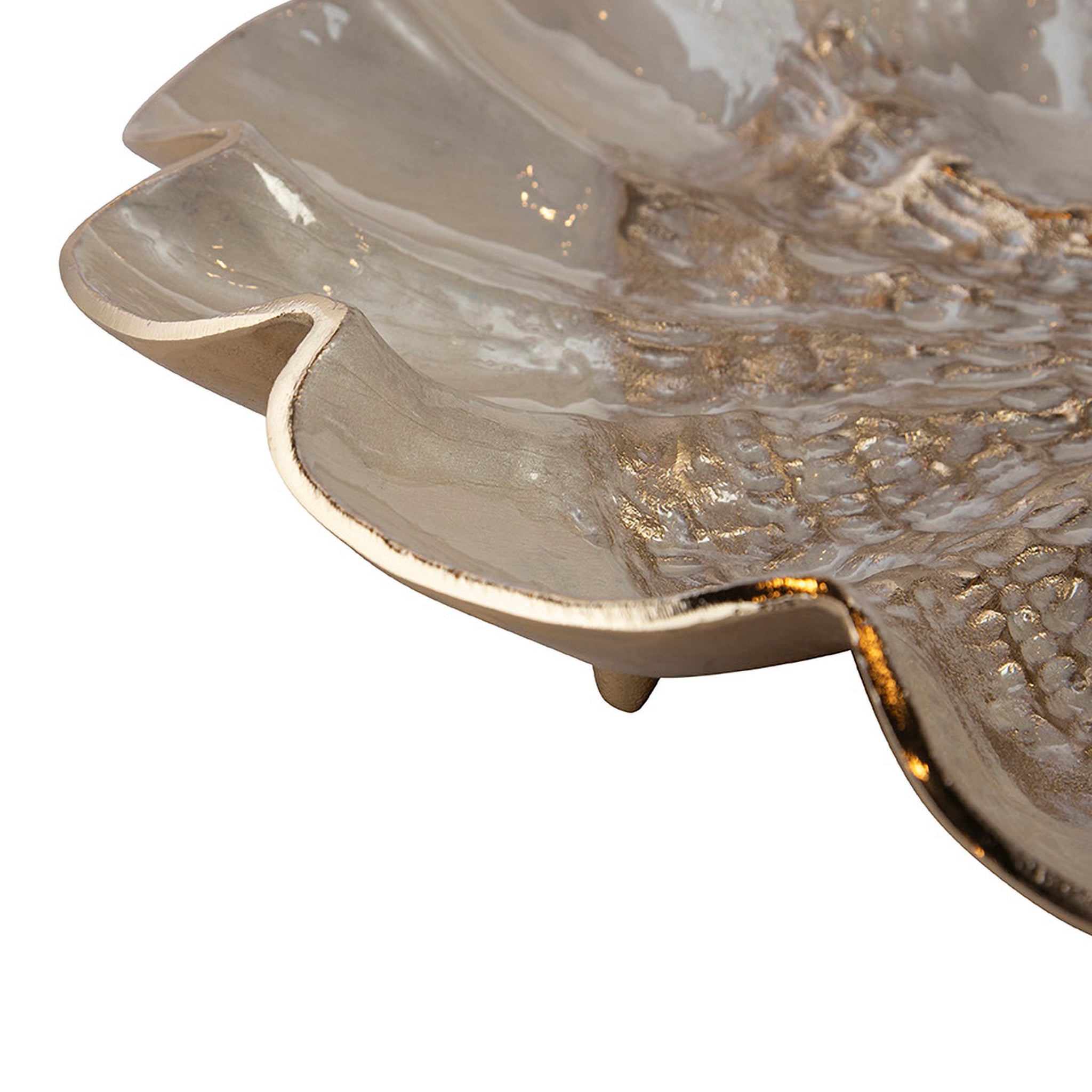 Varella Textured Ceramic Trays, Set of 2