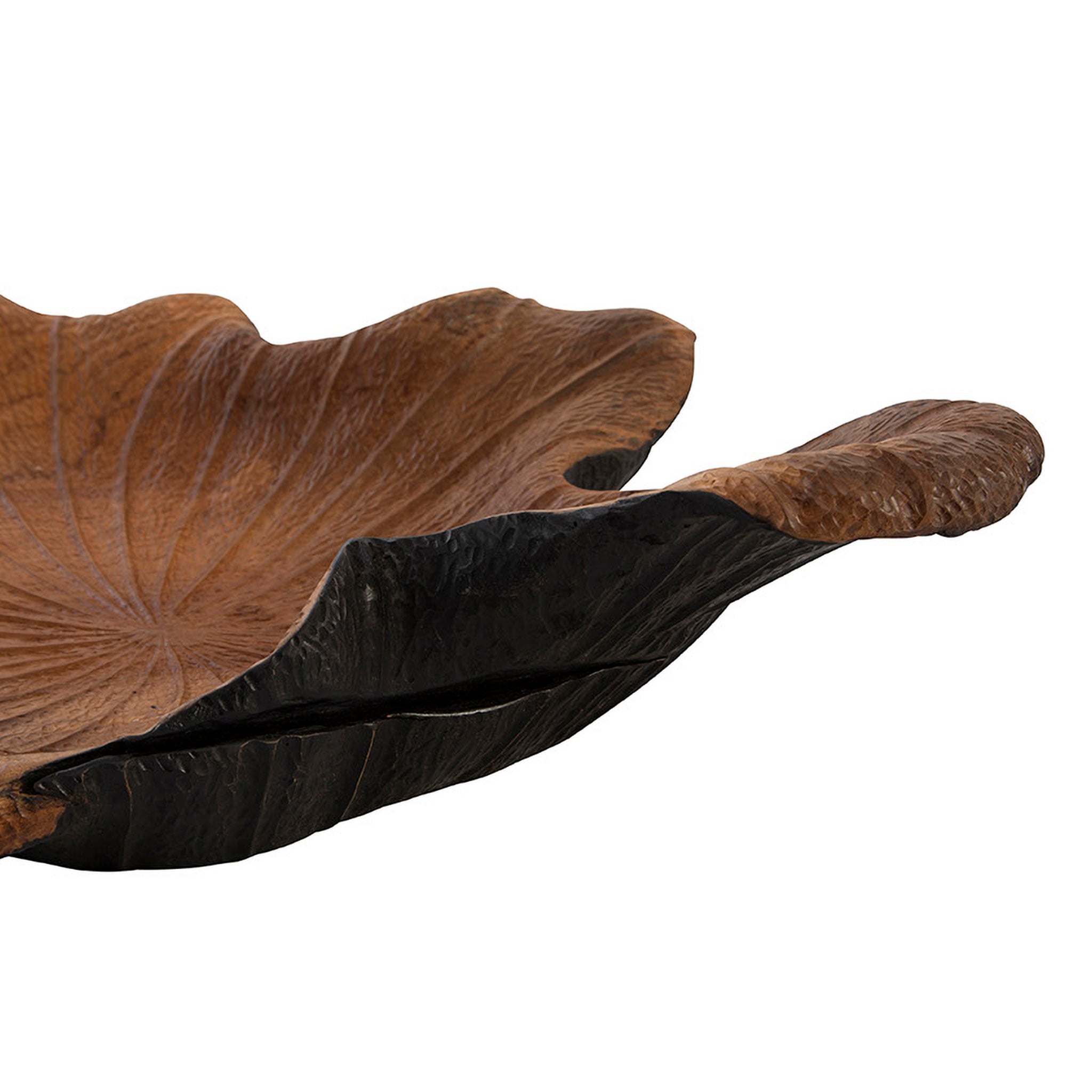 Etrusca Carved Wood Bowl