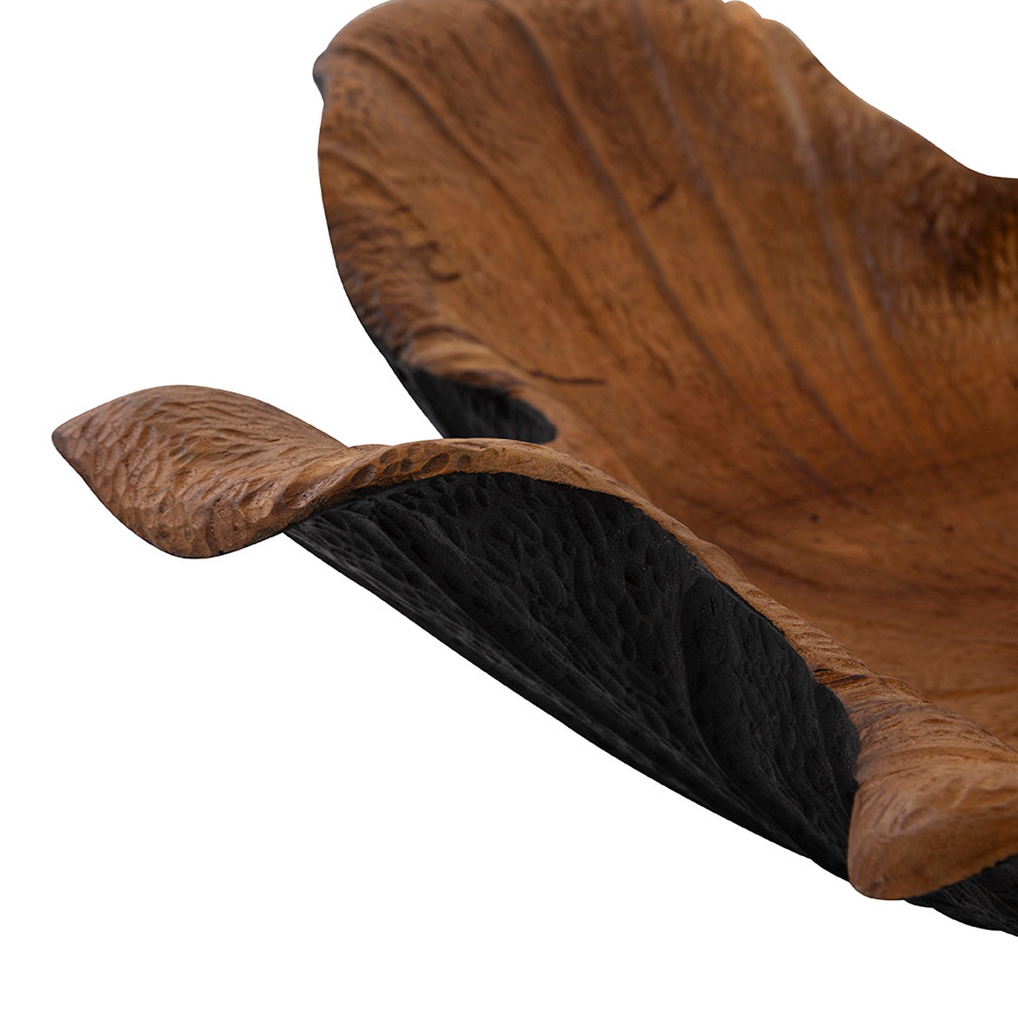 Etrusca Carved Wood Bowl
