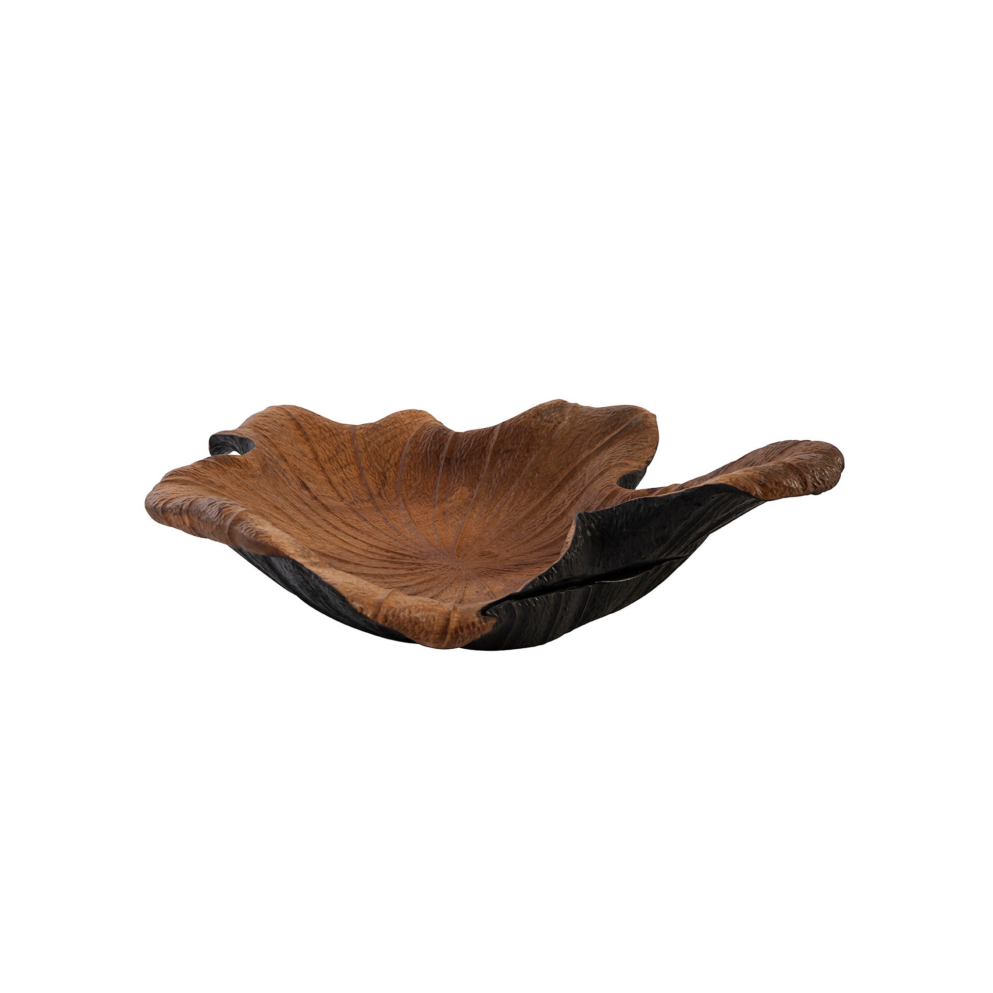 Etrusca Carved Wood Bowl