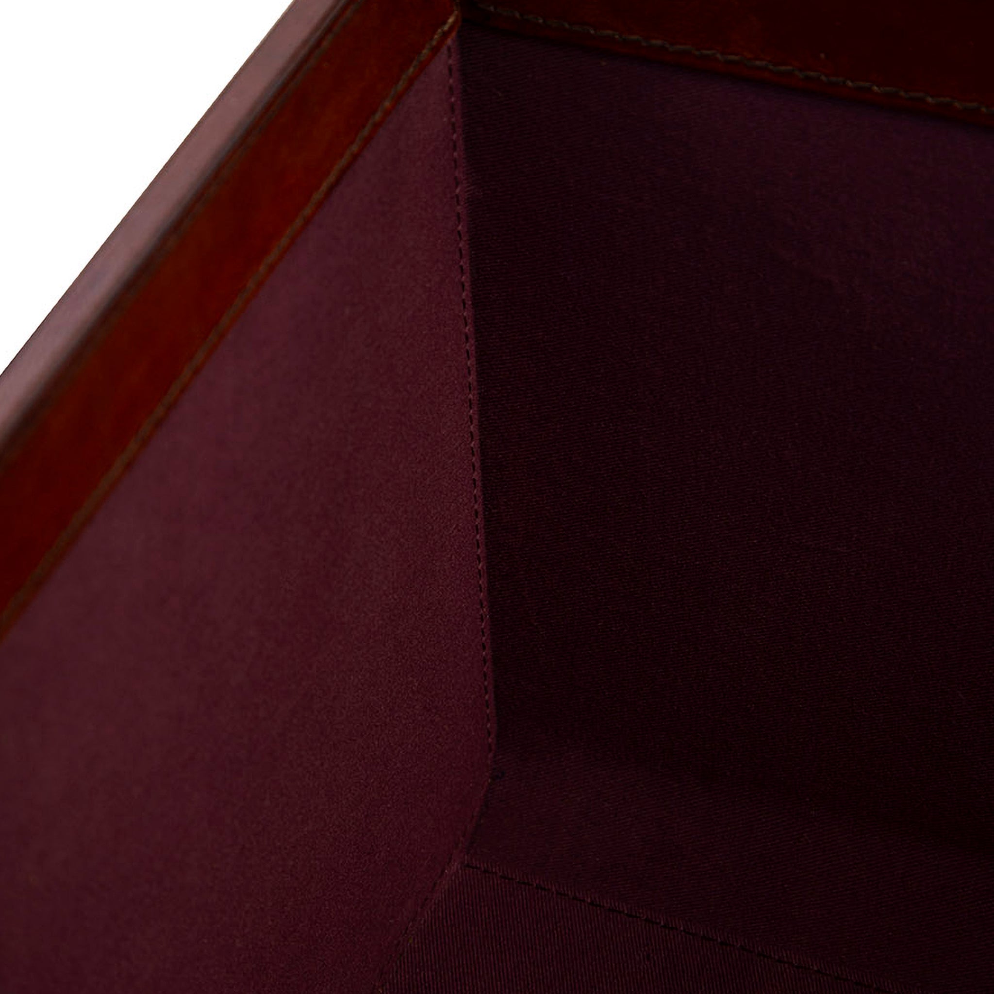 Valenza Leather Storage Basket