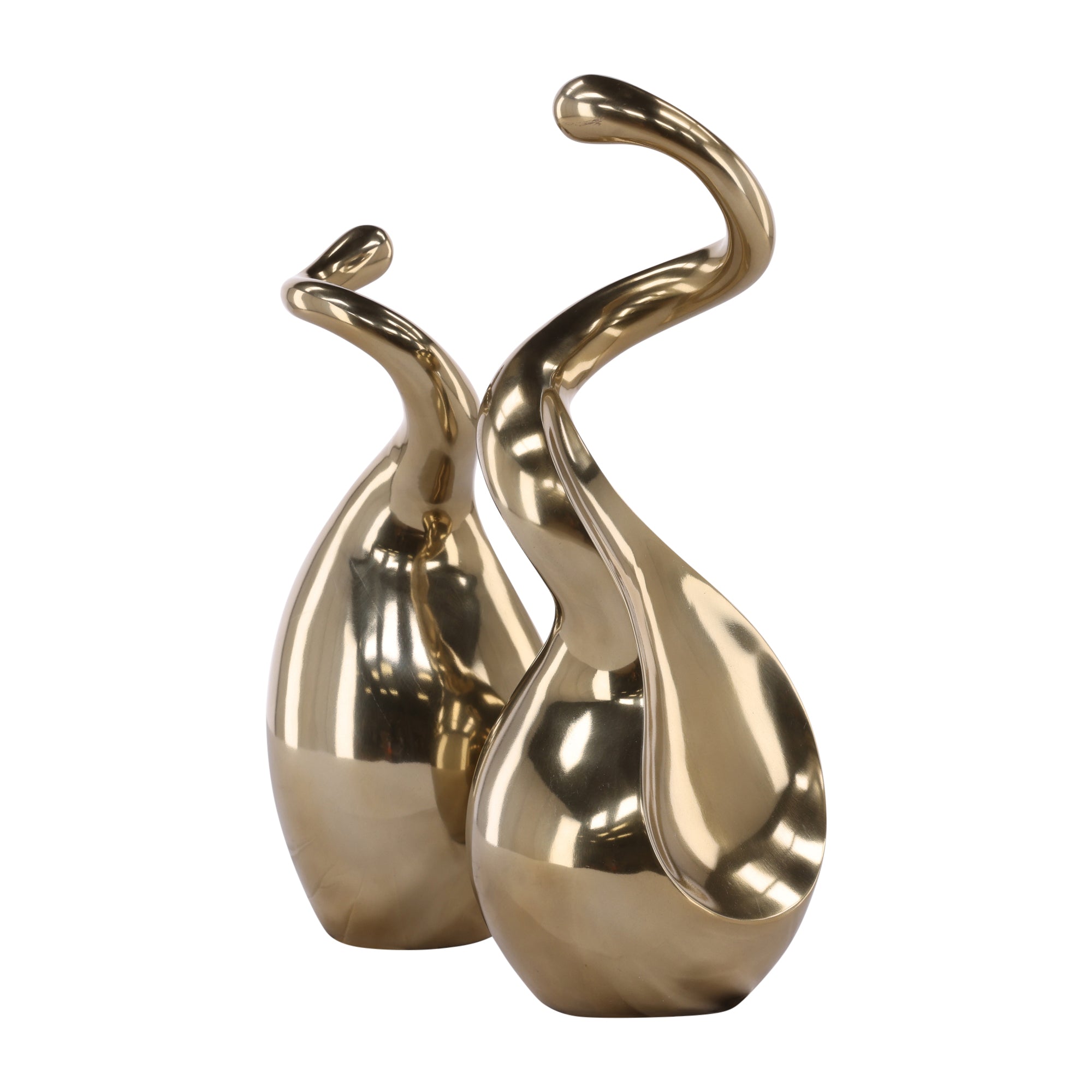Serenno Polished Aluminum Sculptures