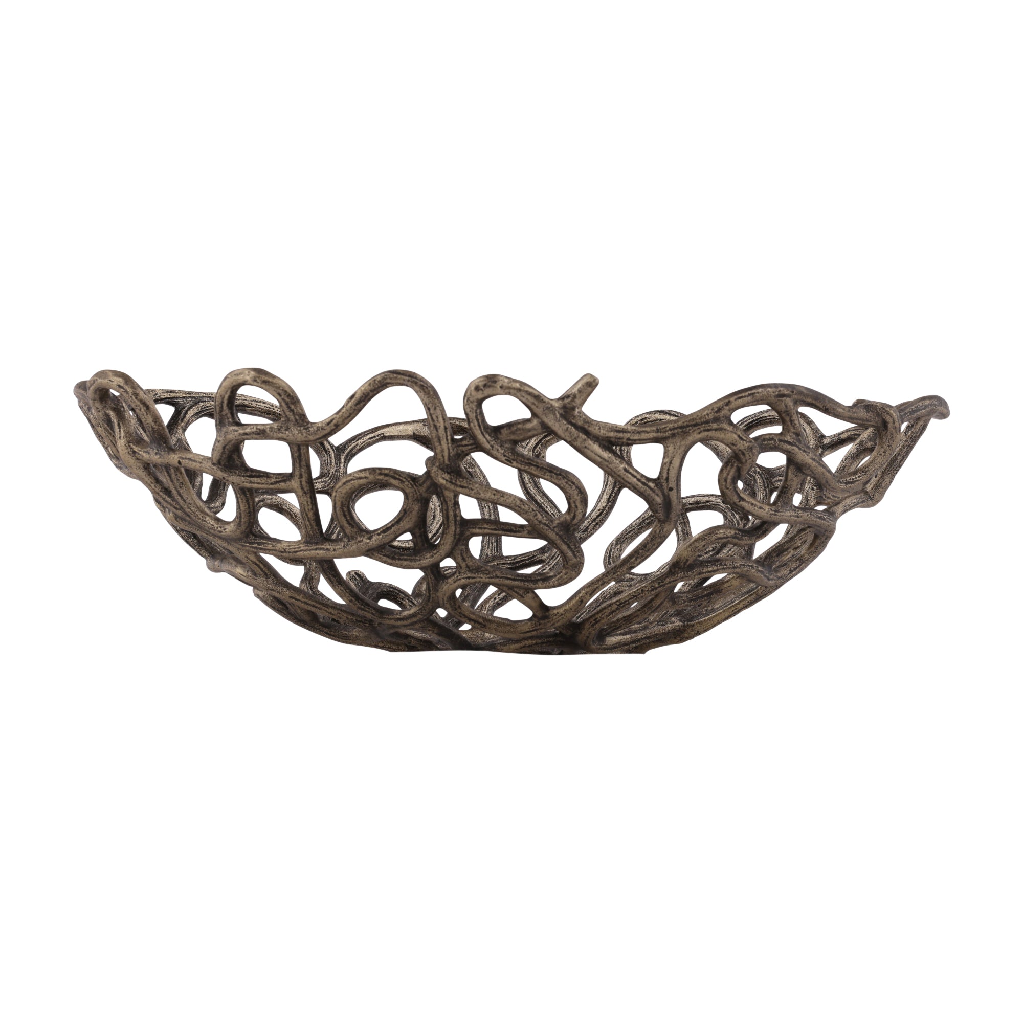 Nerona Bronze Branch Bowl