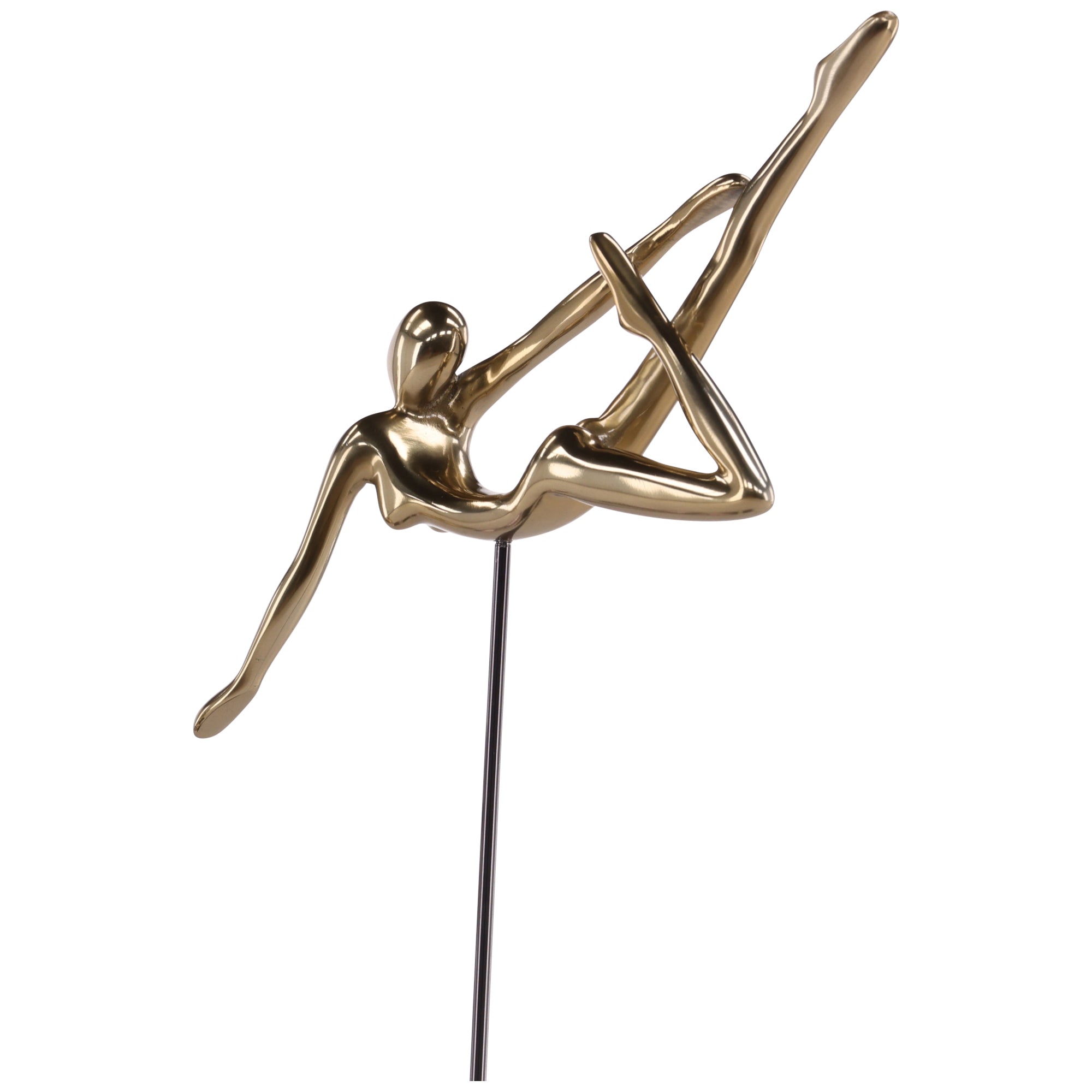 Lyara Brass Acrobat Sculptures