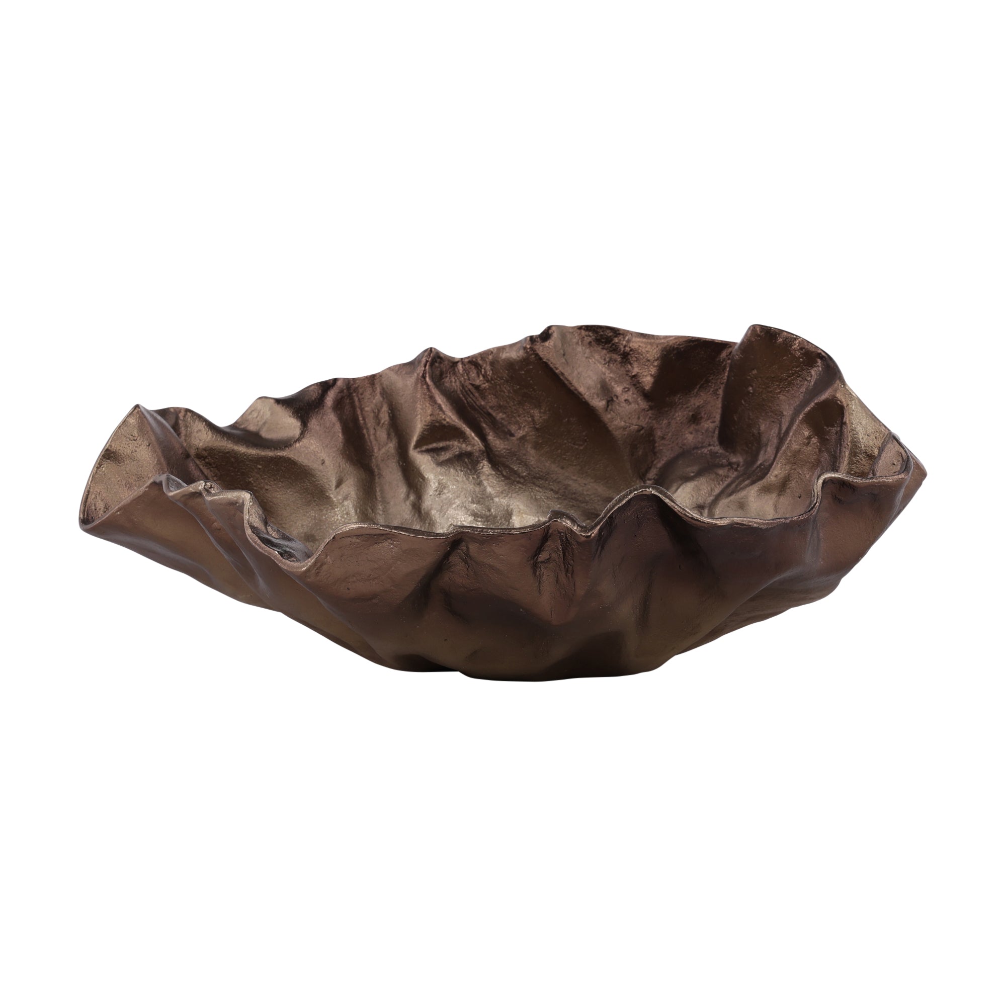 Ravena Bronze Ripple Bowl