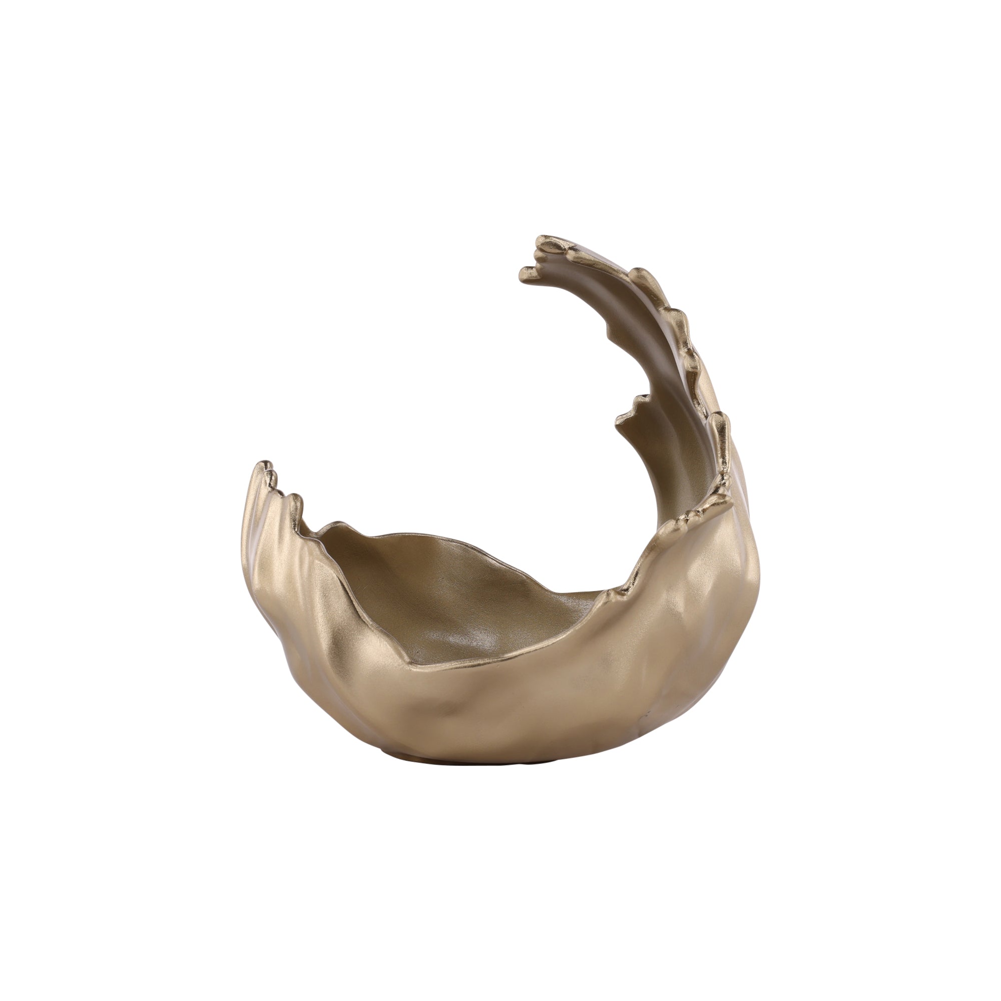 Cirella Sculpted Aluminum Bowl