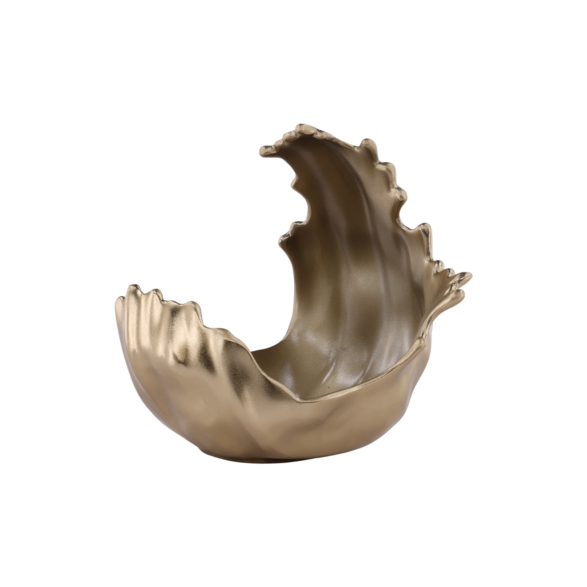 Cirella Sculpted Aluminum Bowl