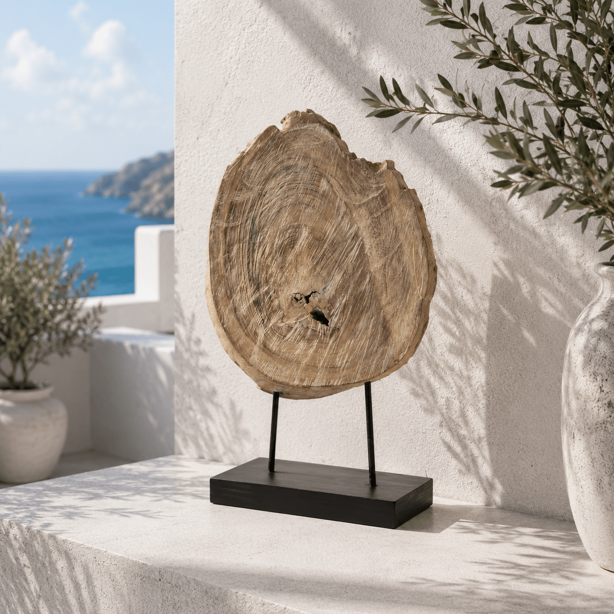 Altamira Reclaimed Wood Sculpture - Wisteria