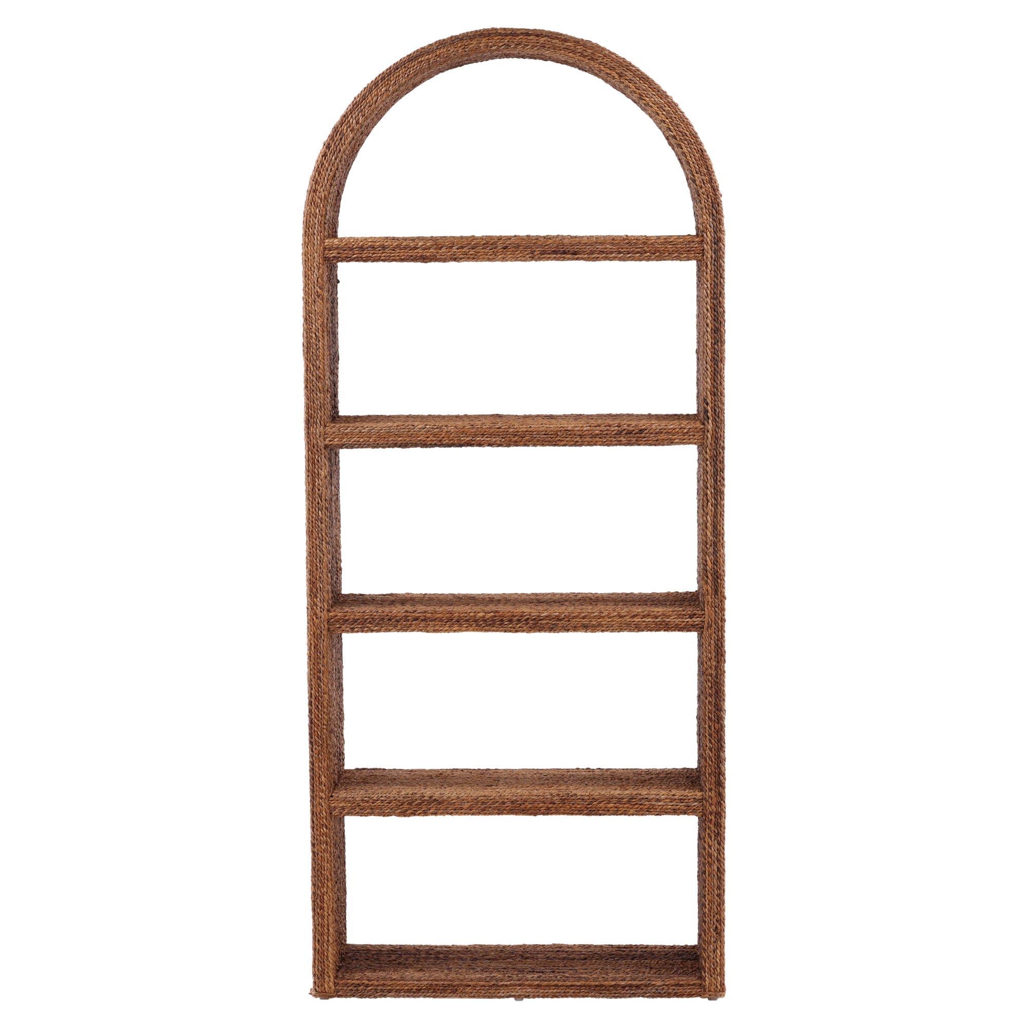 Zafiro Woven Rattan Bookcase - Wisteria