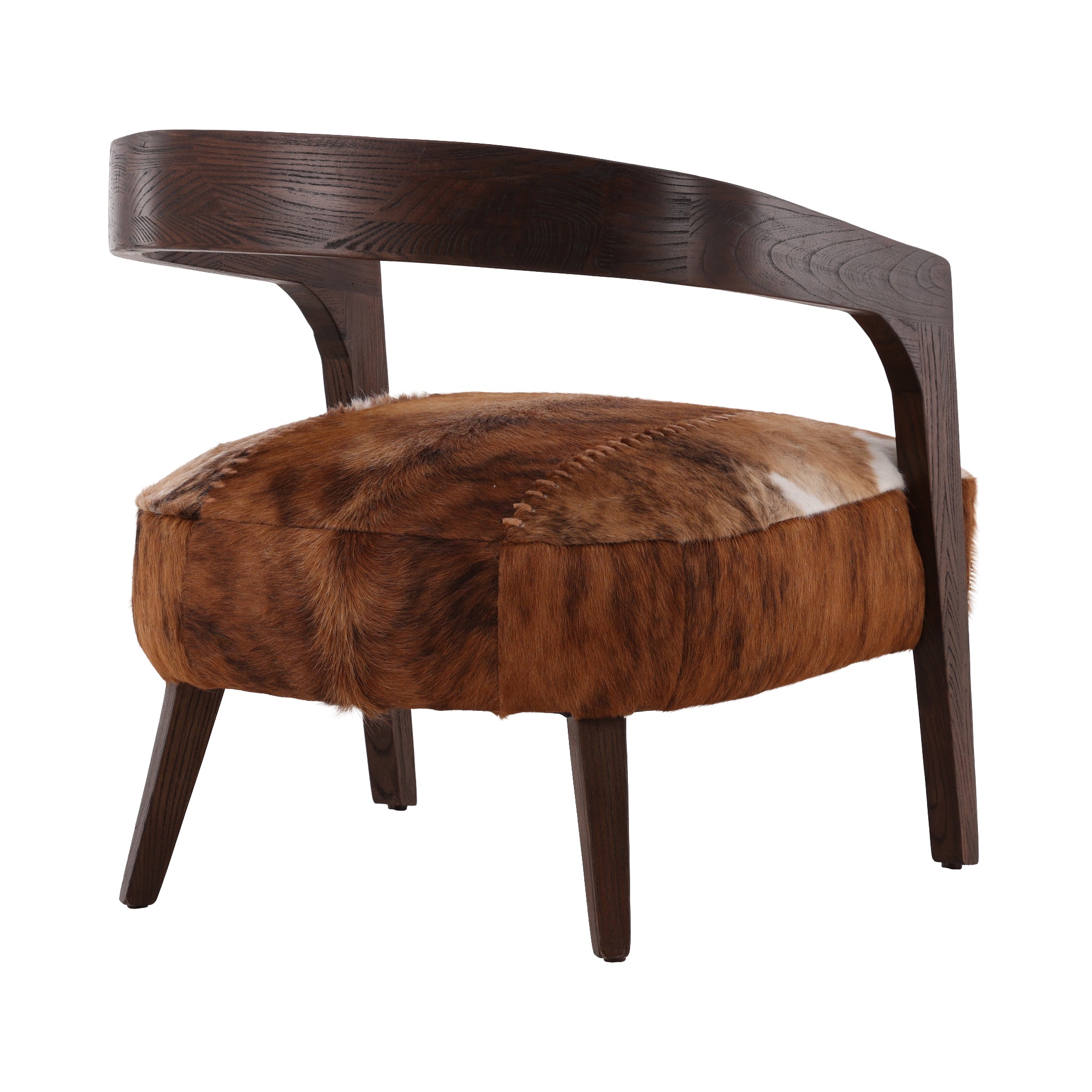 Brenaro Hide Accent Chair - Wisteria