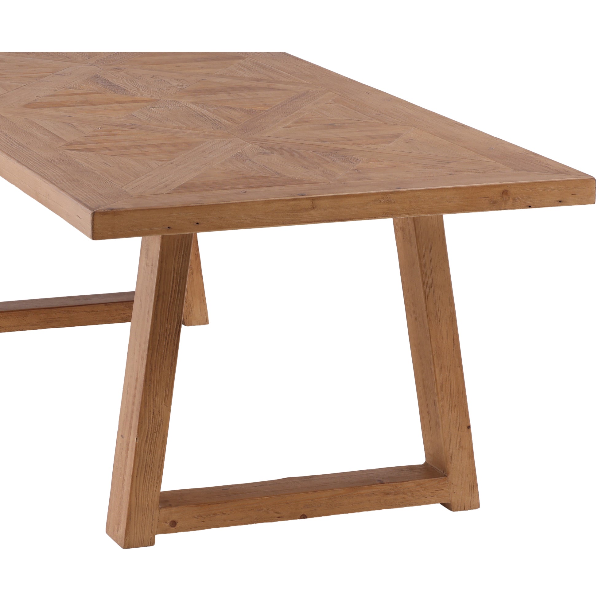 Torvello Reclaimed Wood Dining Table - Wisteria