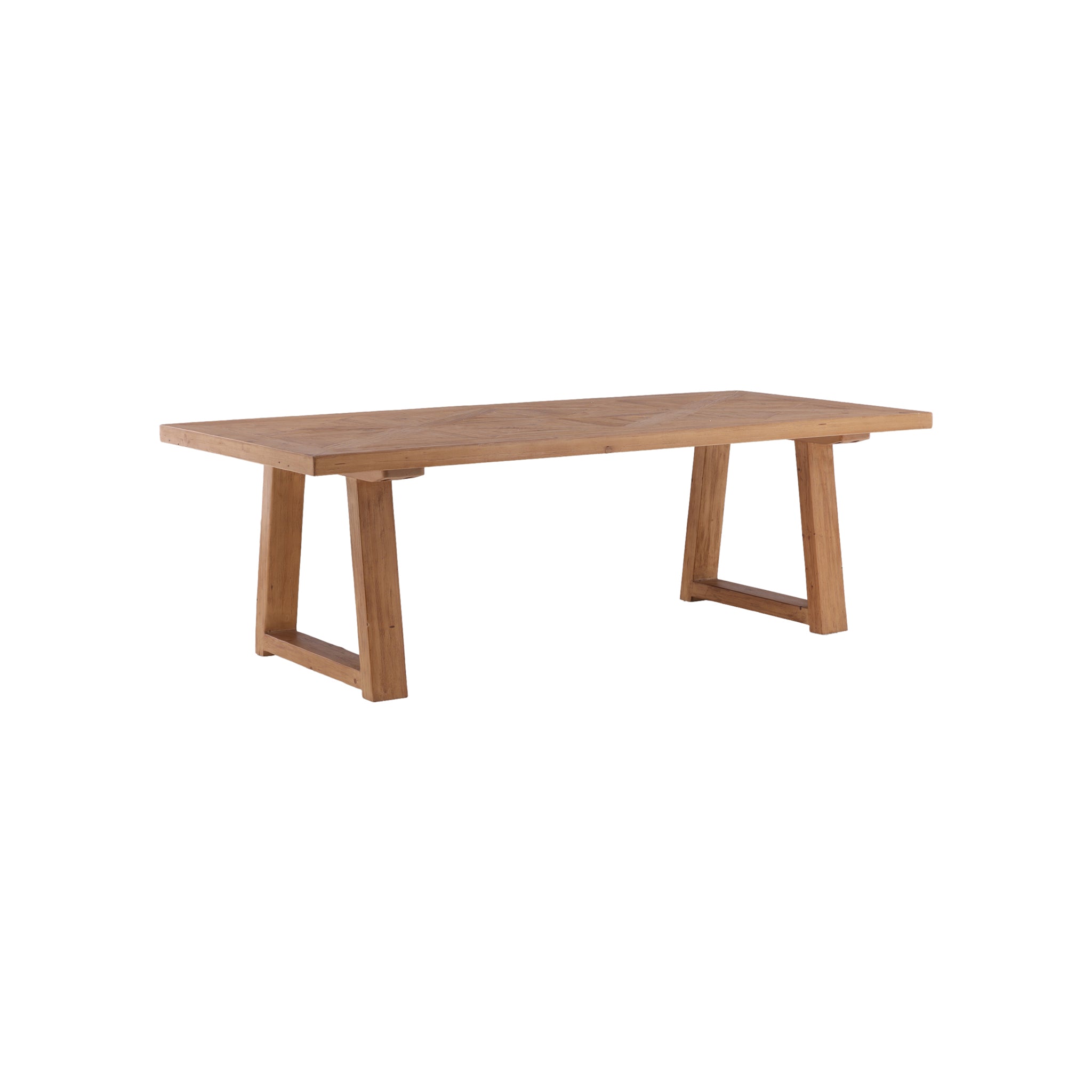 Torvello Reclaimed Wood Dining Table - Wisteria