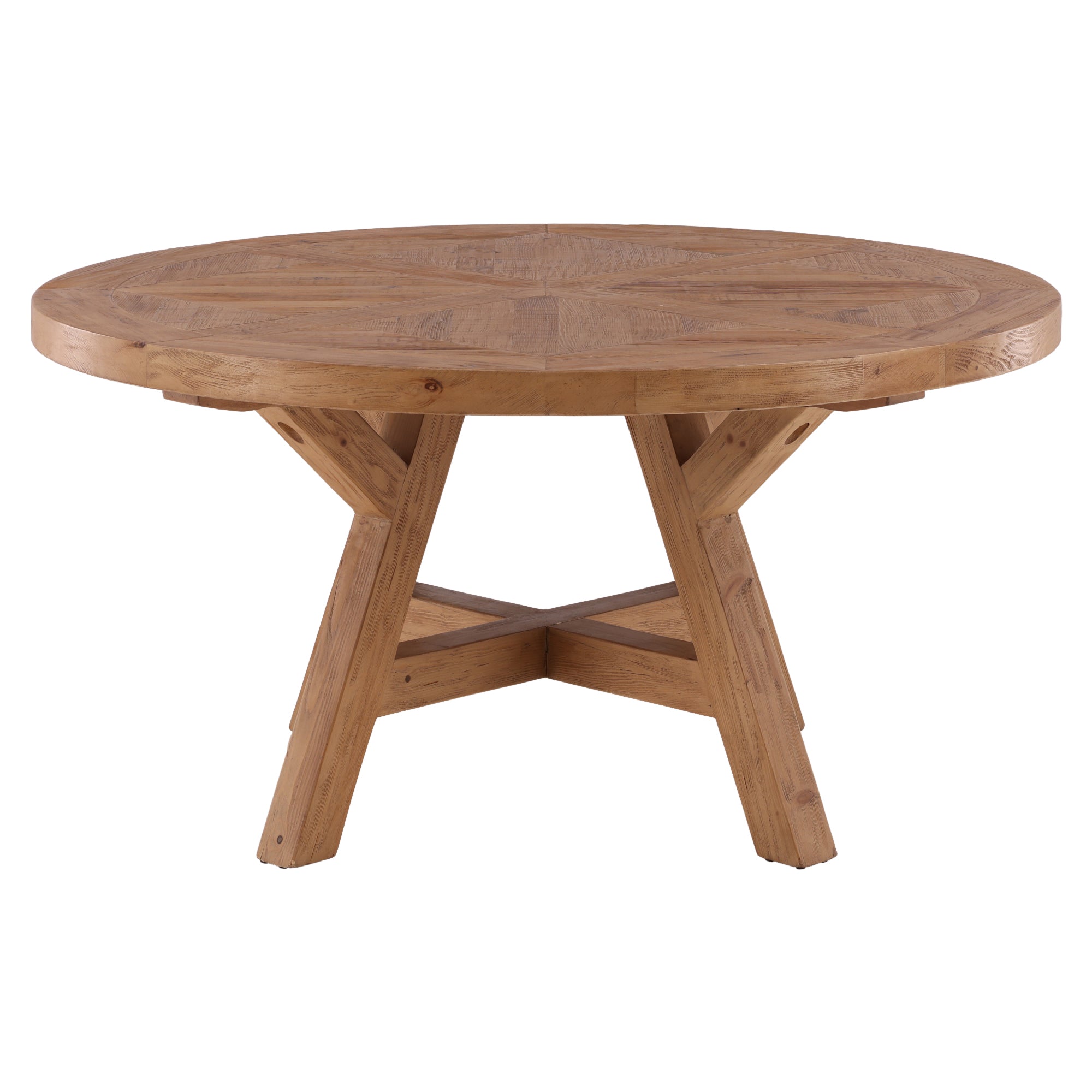 Torvello Round Wood Dining Table - Wisteria