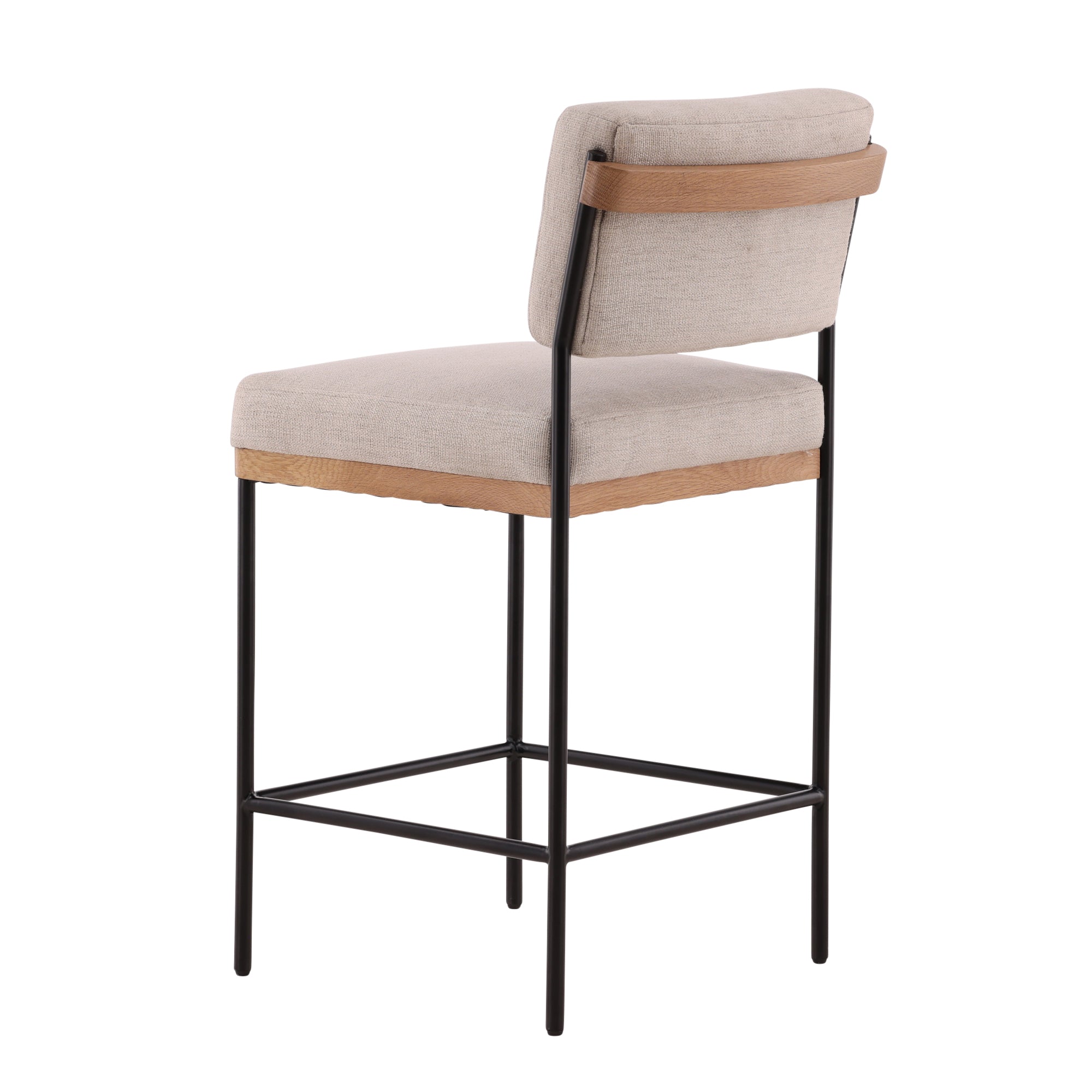 Rovello Upholstered Counter Stool - Wisteria