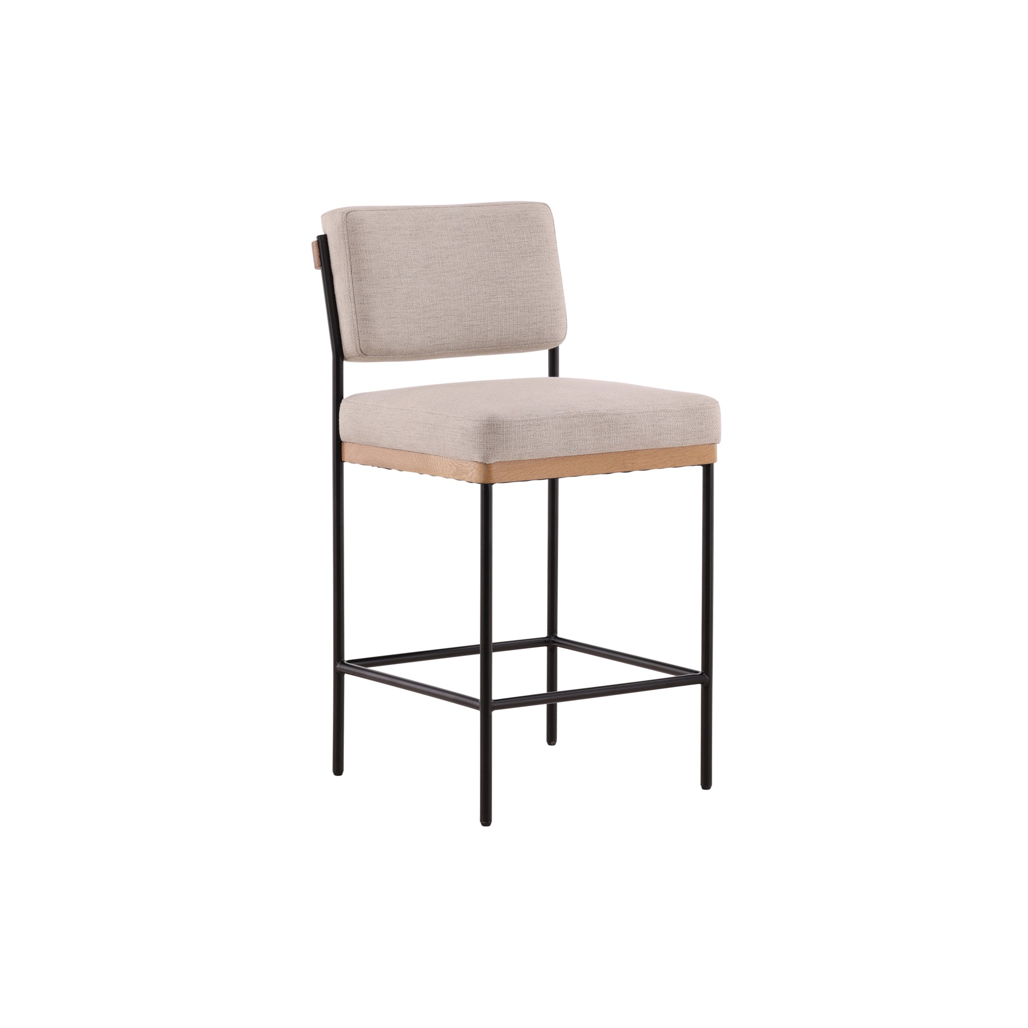 Rovello Upholstered Counter Stool - Wisteria