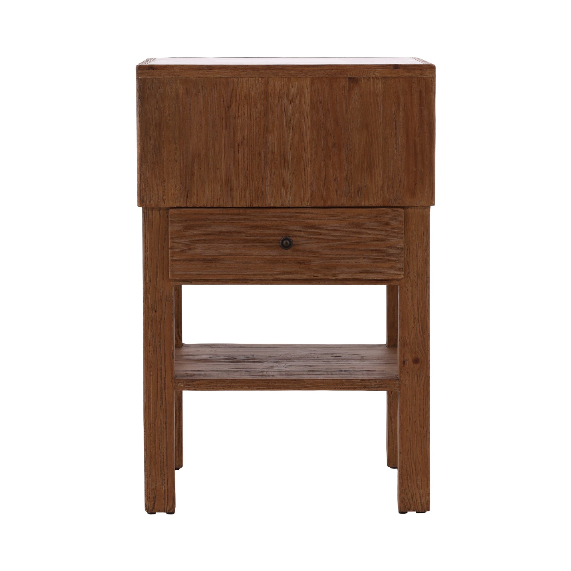 Brixton Reclaimed Wood Nightstand - Wisteria