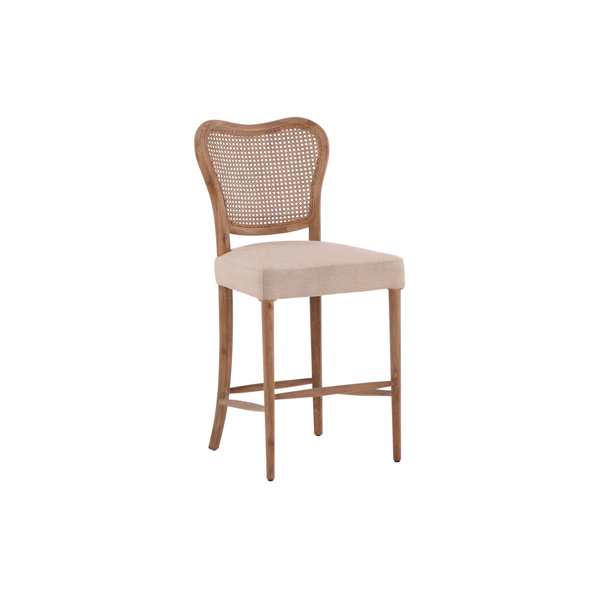 Tivona Cane Back Counter Stool - Wisteria