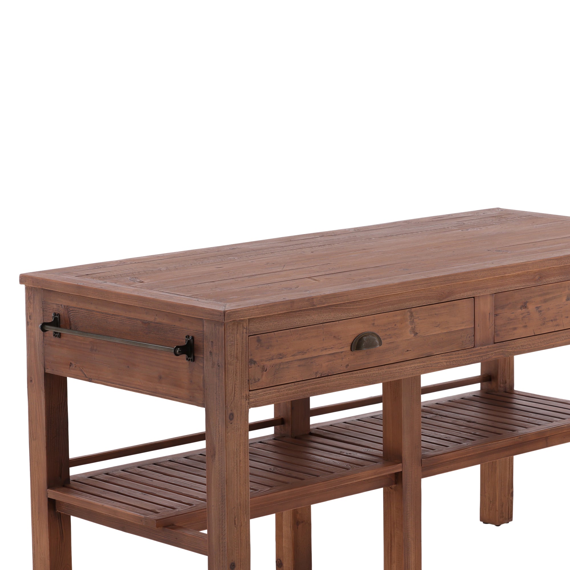 Halvorn Wood Kitchen Island - Wisteria