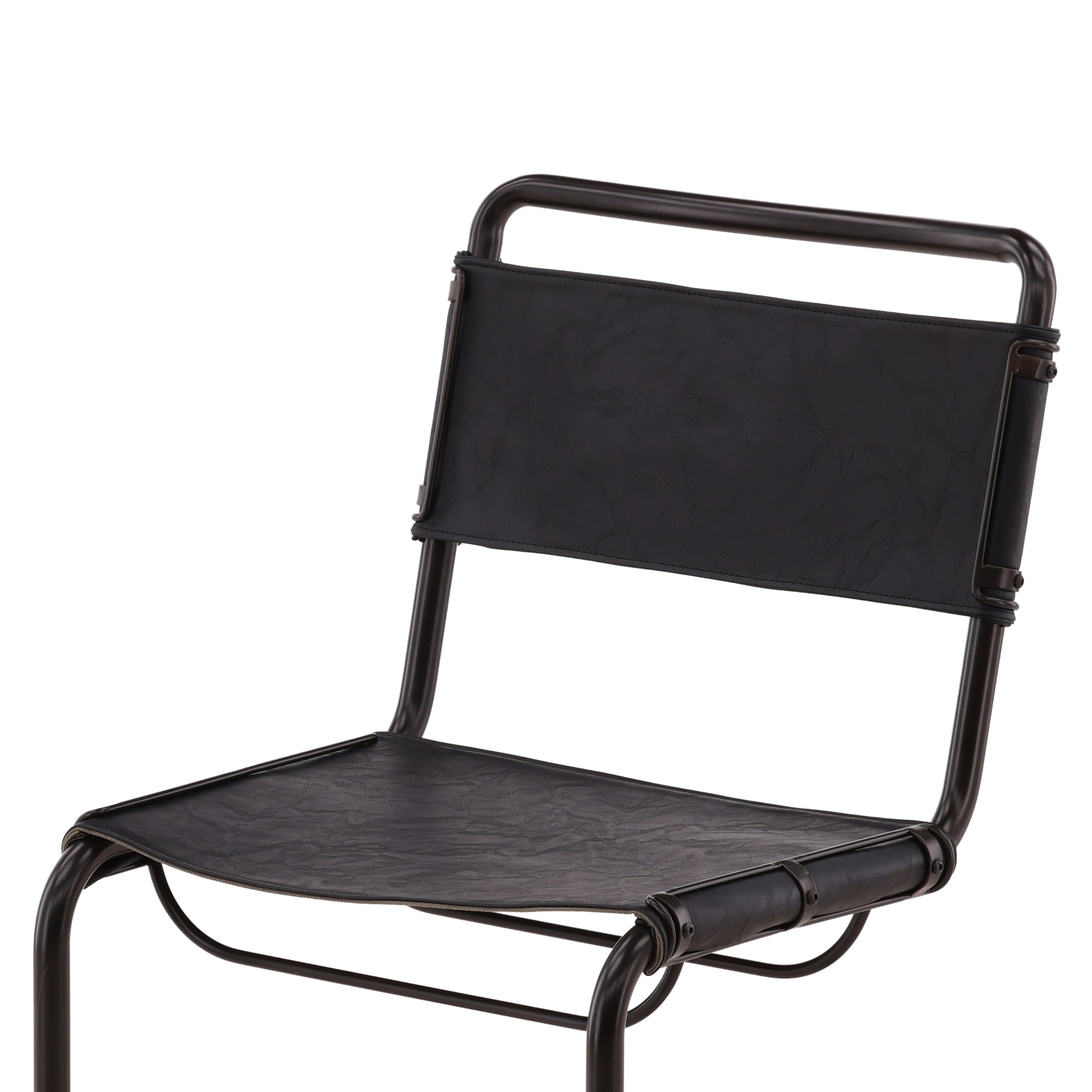 Dravik Leather Dining Chair - Wisteria