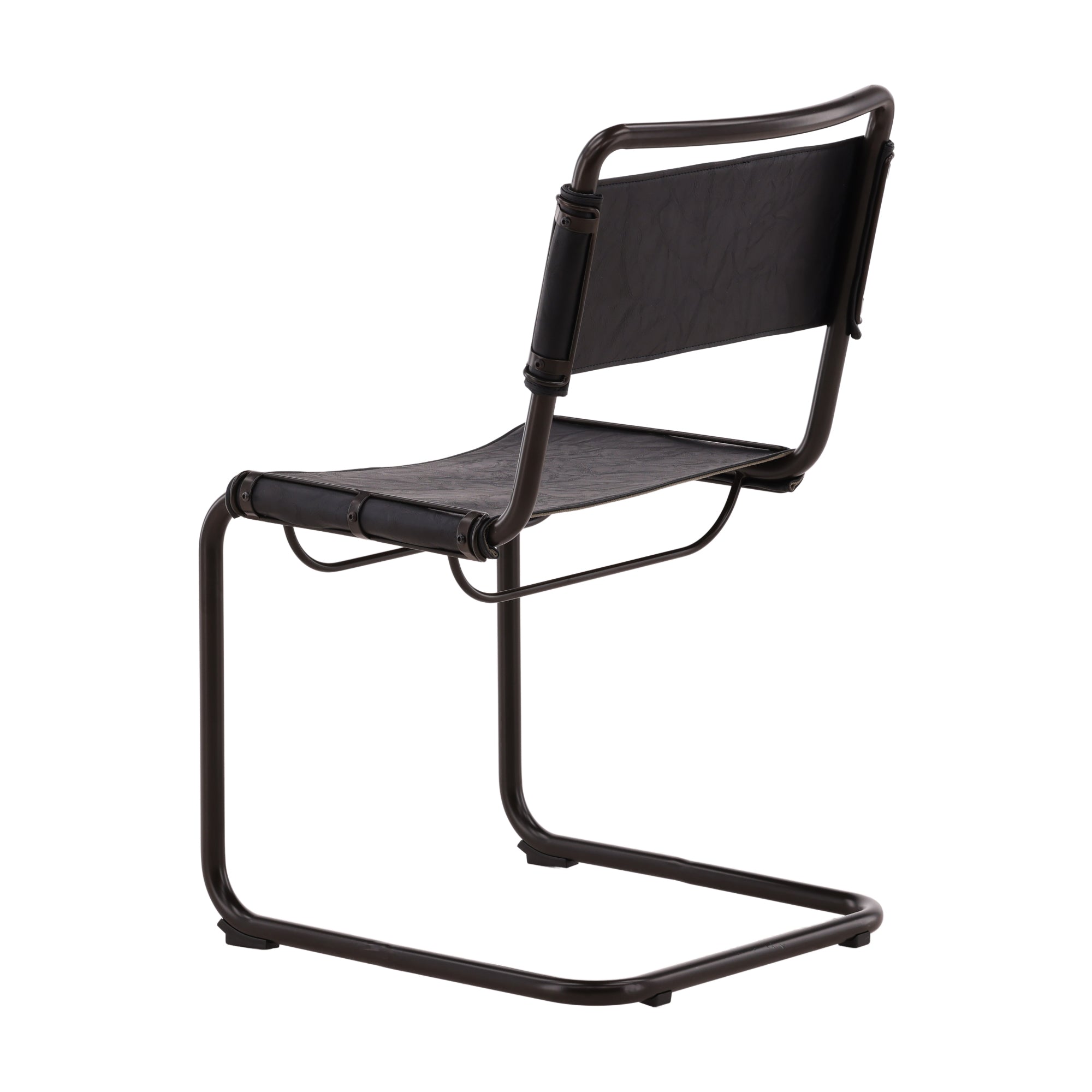 Dravik Leather Dining Chair - Wisteria