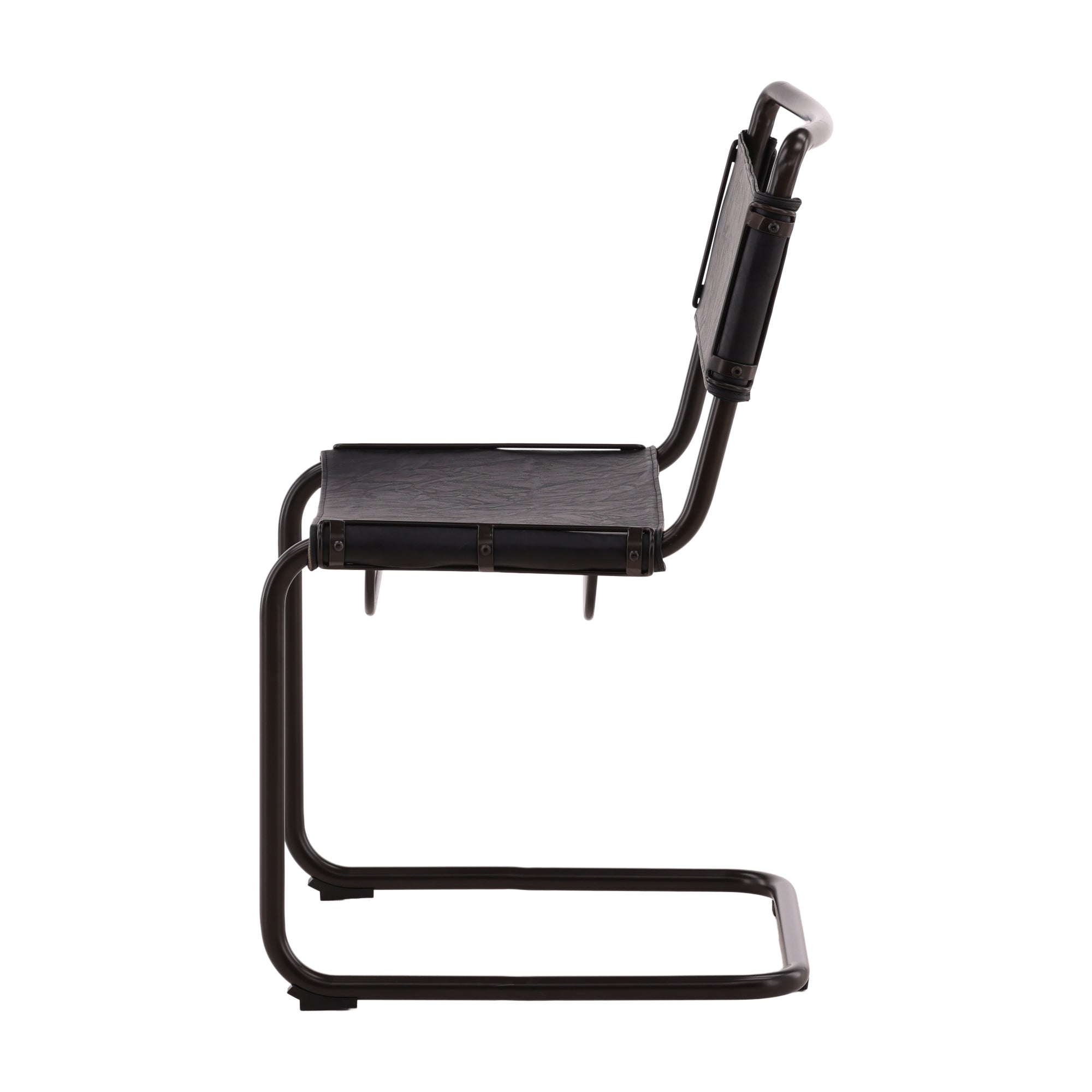 Dravik Leather Dining Chair - Wisteria