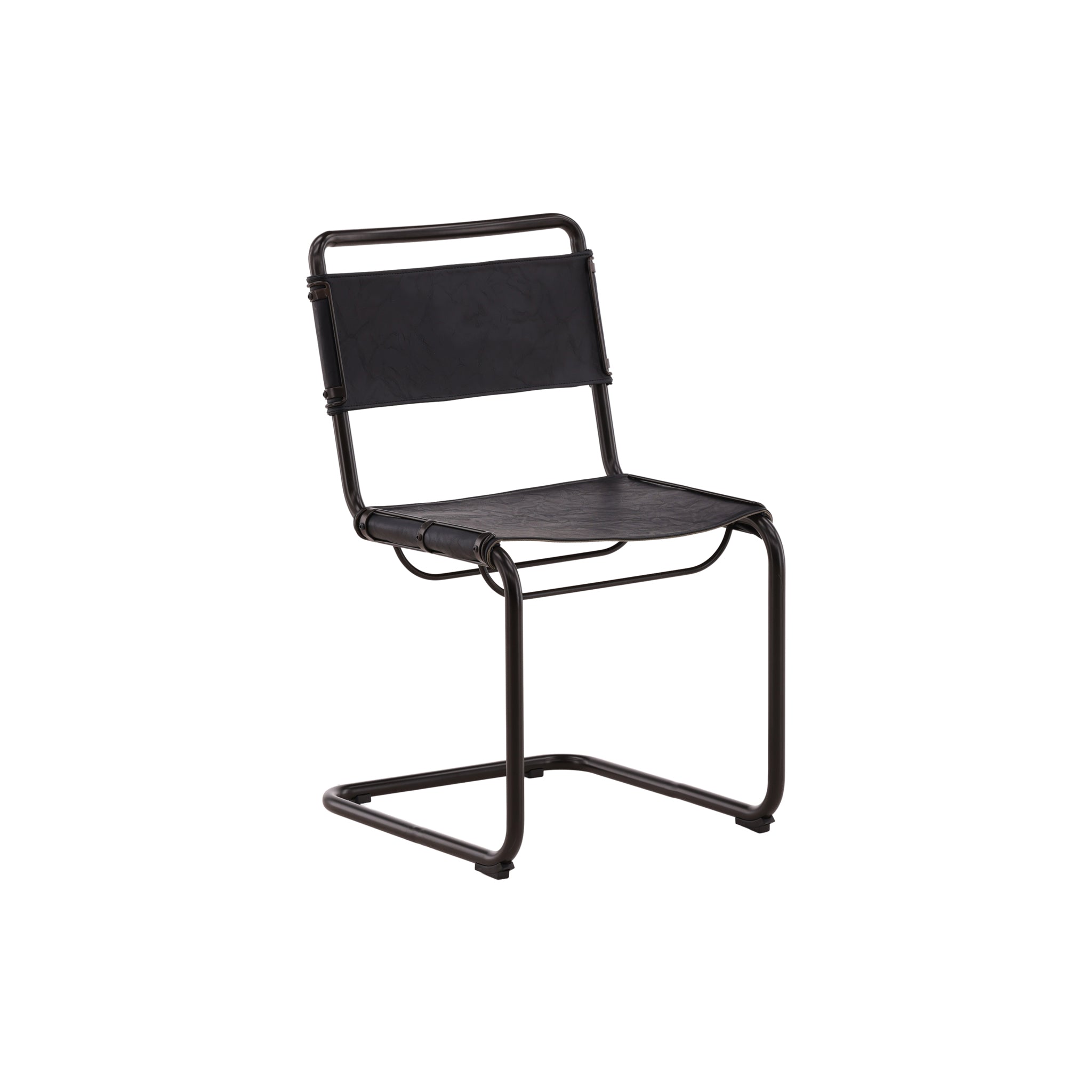 Dravik Leather Dining Chair - Wisteria