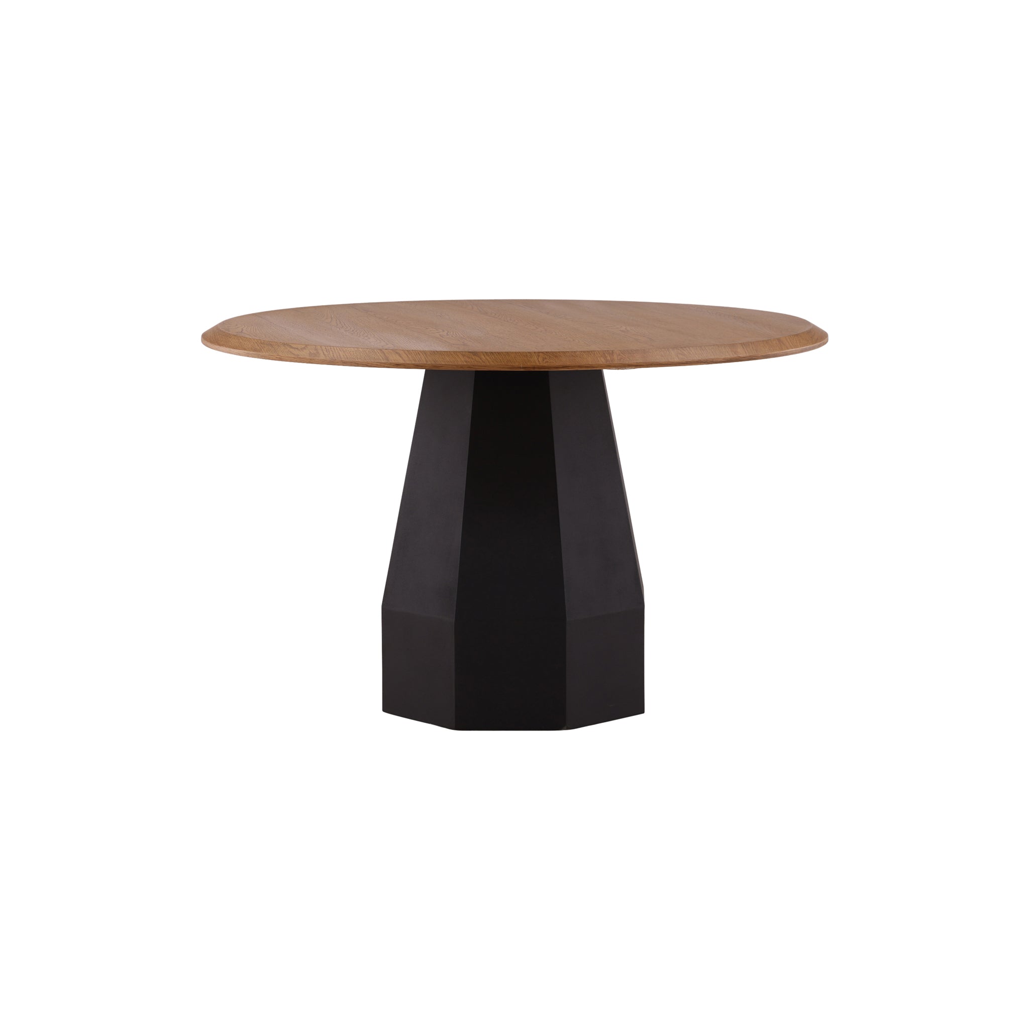 Kapzein Oak Pedestal Table - Wisteria
