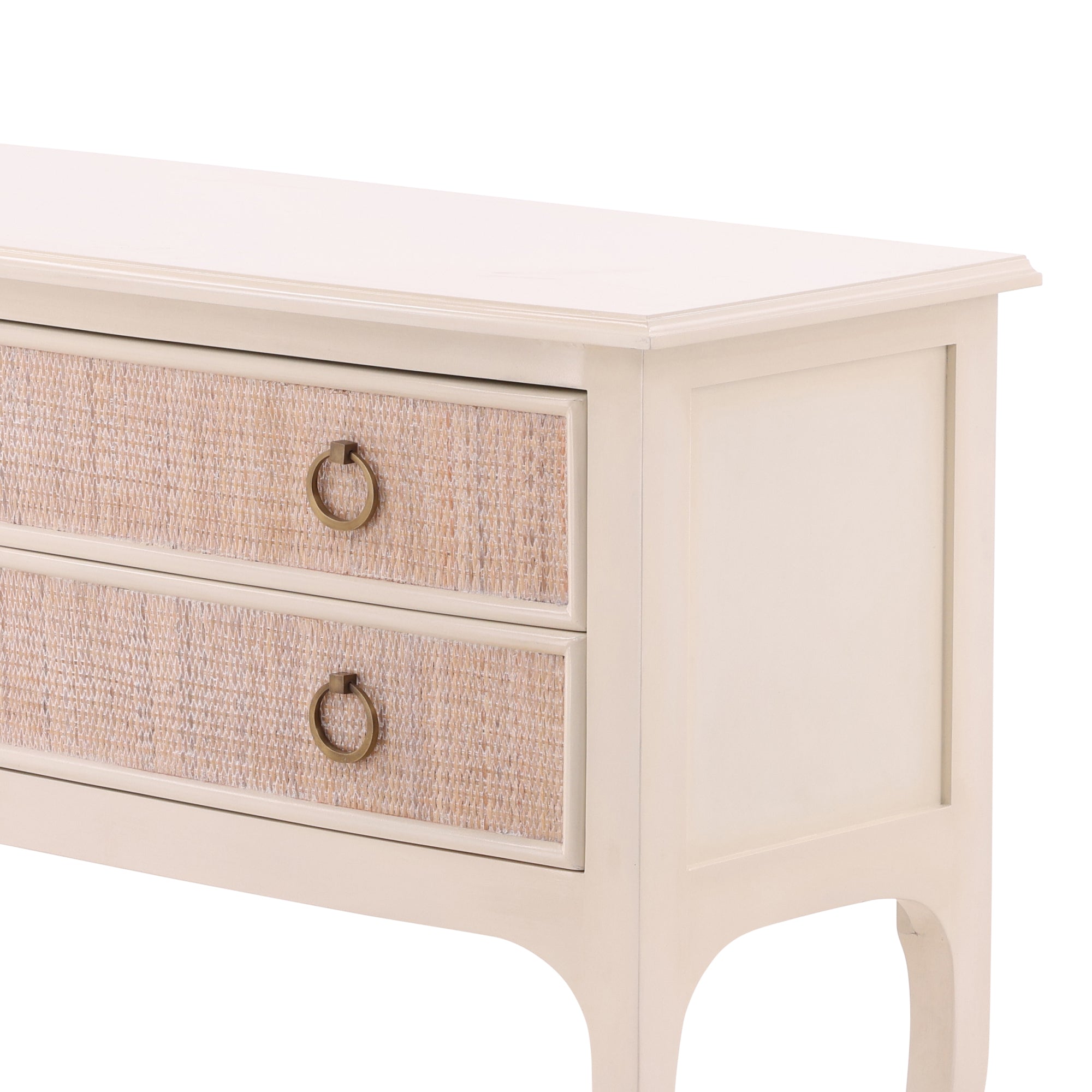 Eirenne Cane Front Console - Wisteria