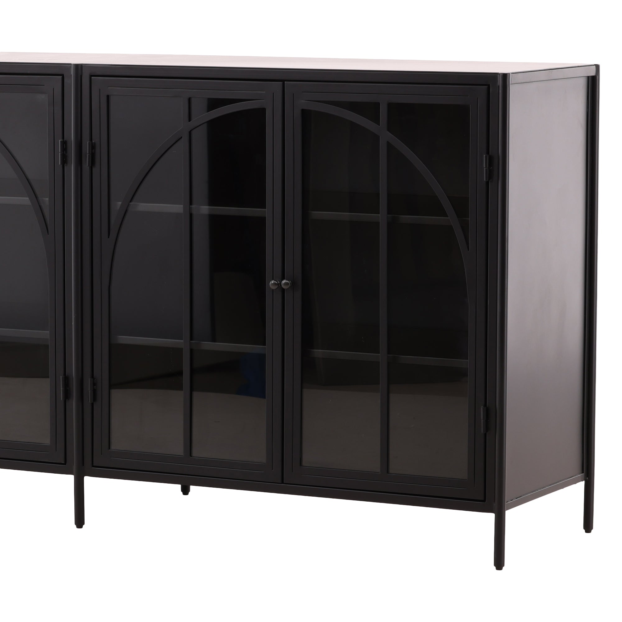 Vandrel Glass Door Sideboard - Wisteria