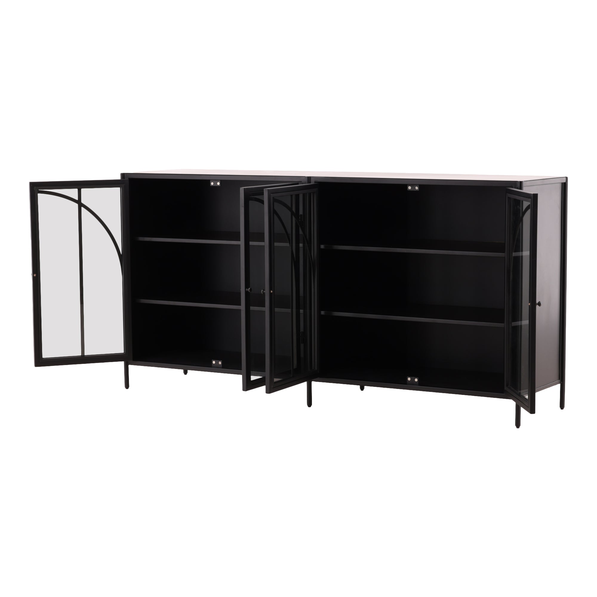 Vandrel Glass Door Sideboard - Wisteria
