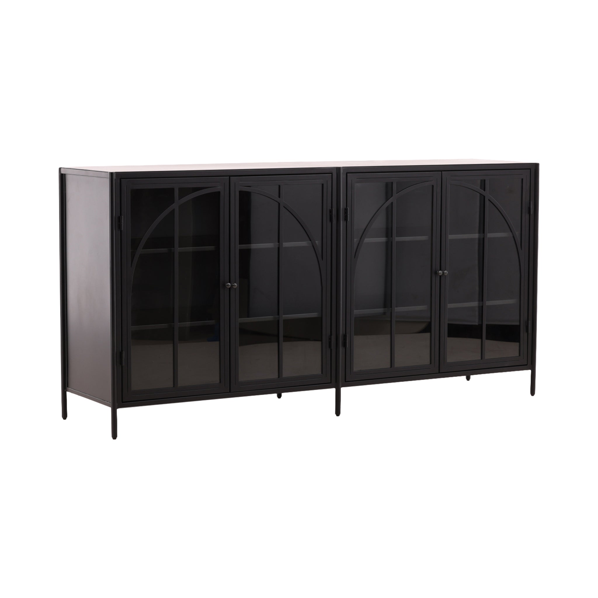 Vandrel Glass Door Sideboard - Wisteria
