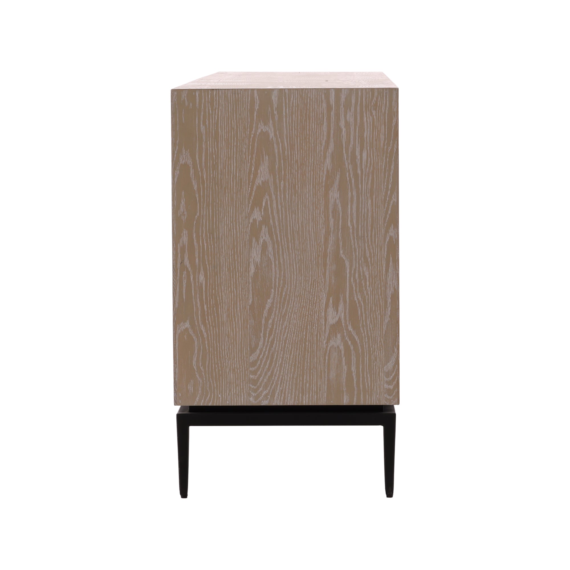Bravion Sunburst Wood Sideboard - Wisteria