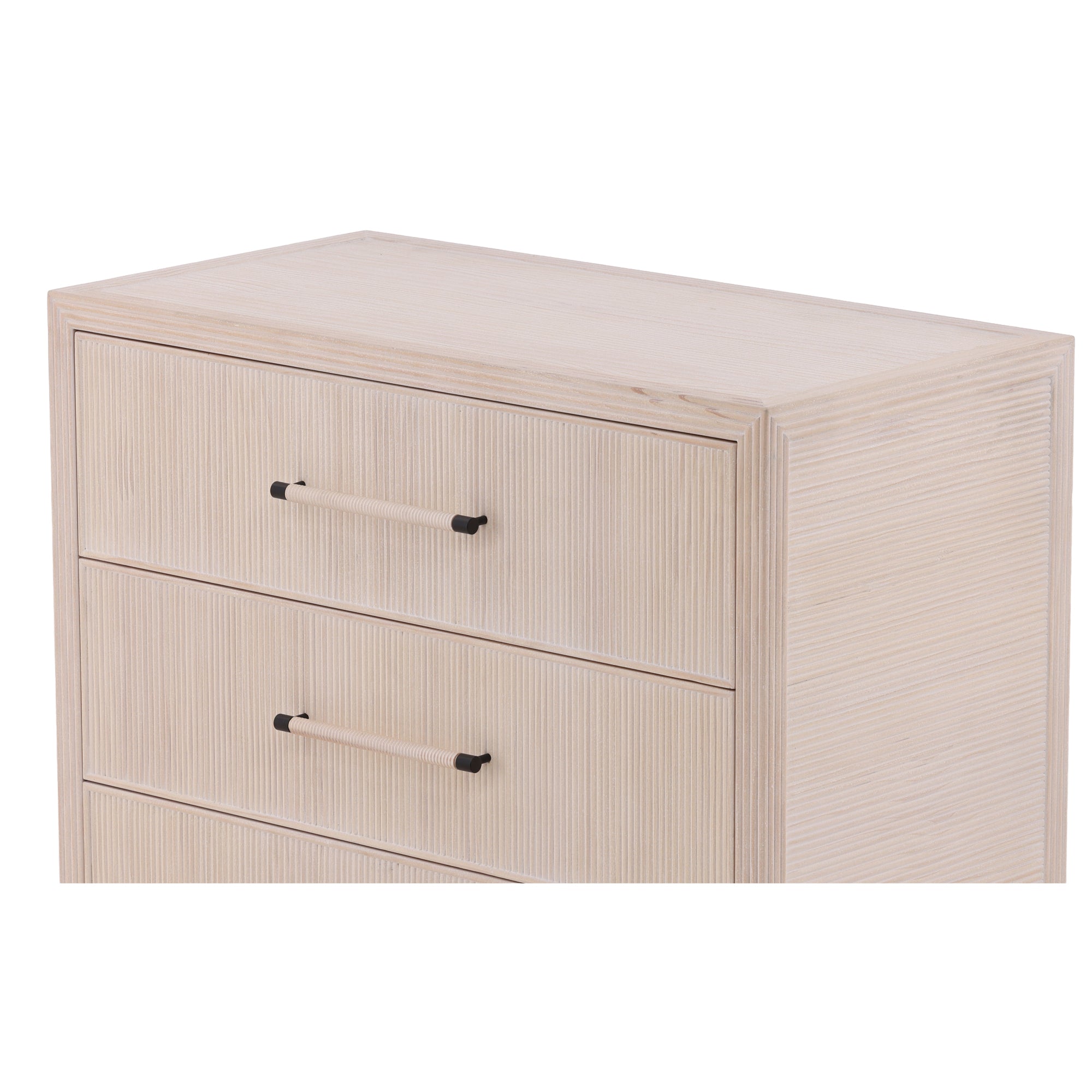 Thalric Ribbed Wood Dresser - Wisteria