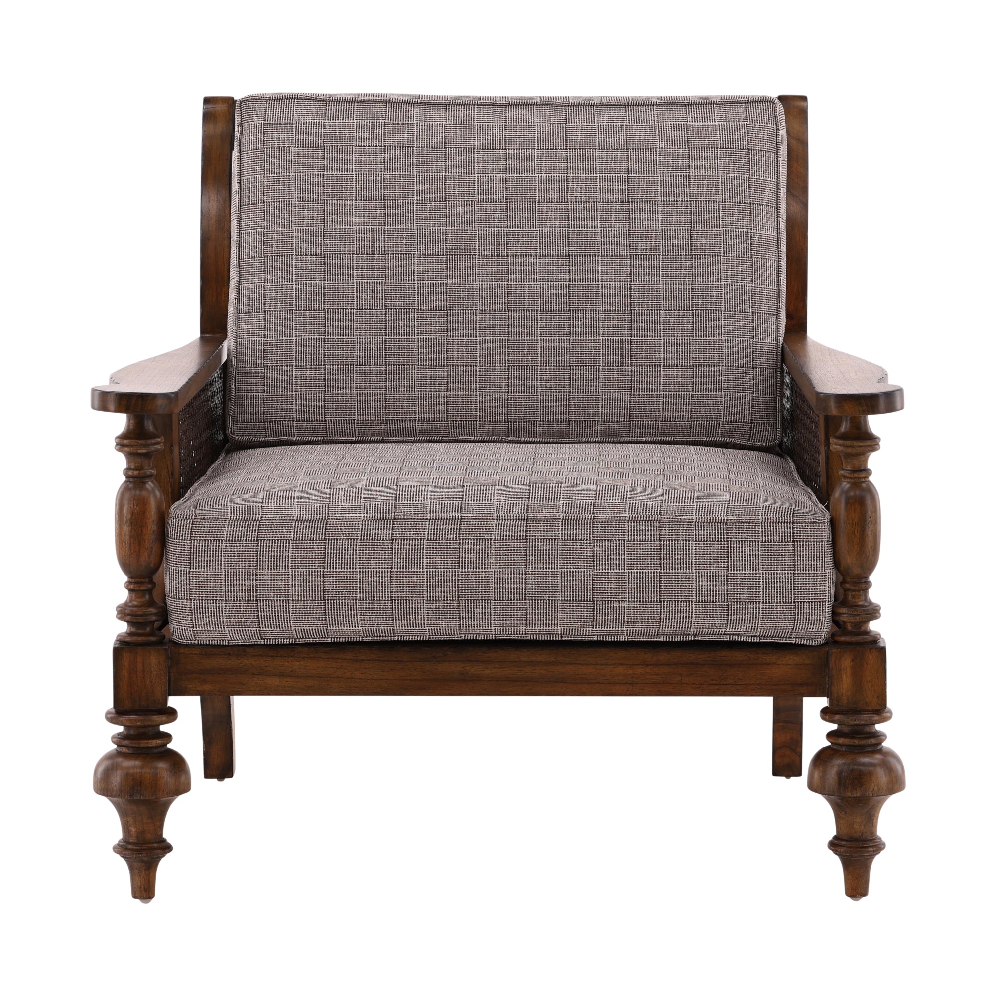 Brionne Cane Wood Lounge Chair