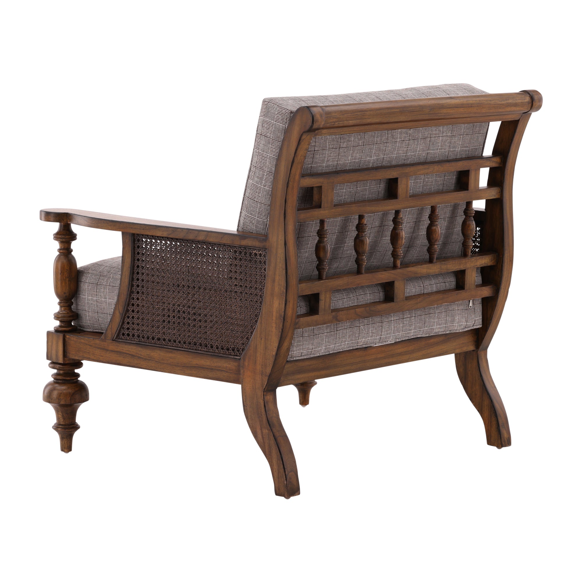 Brionne Cane Wood Lounge Chair