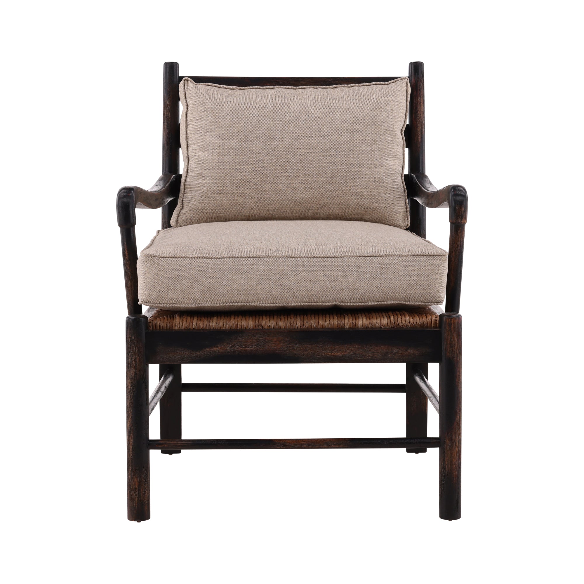Corvane Cane Wood Lounge Chair - Wisteria