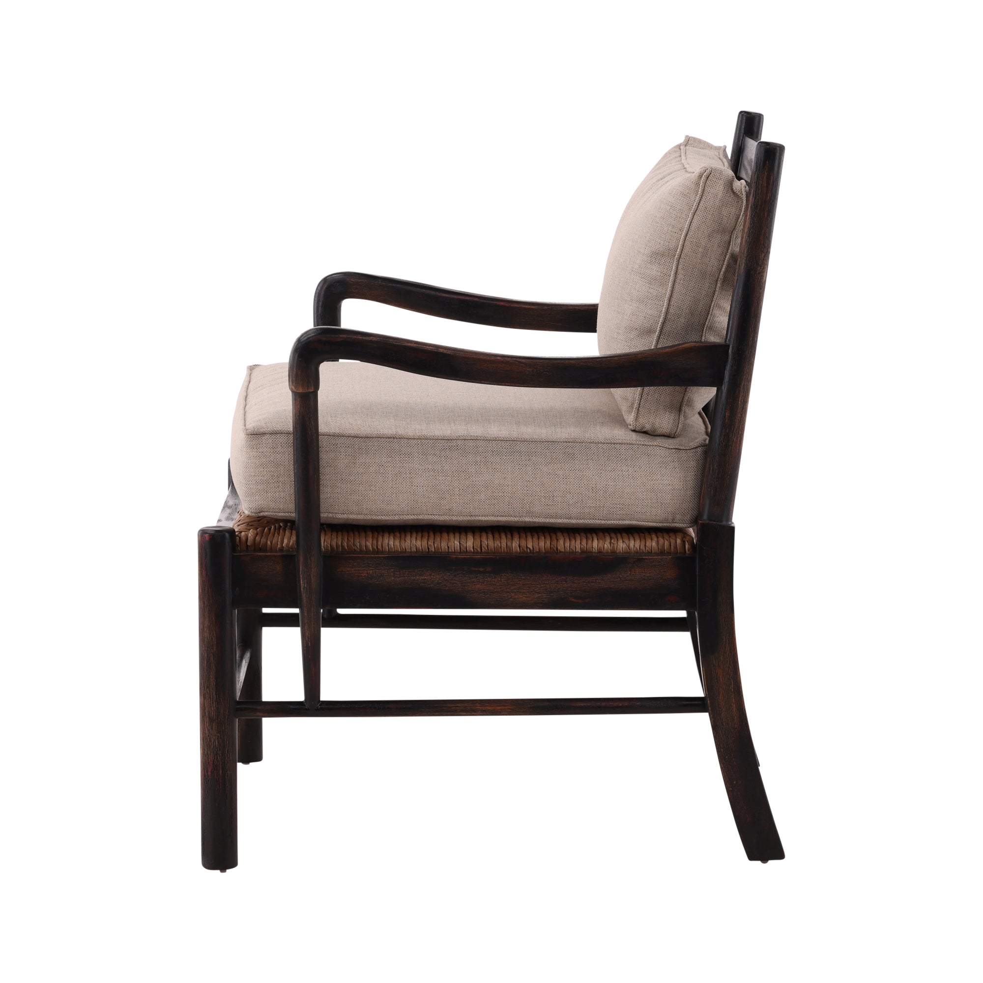 Corvane Cane Wood Lounge Chair - Wisteria